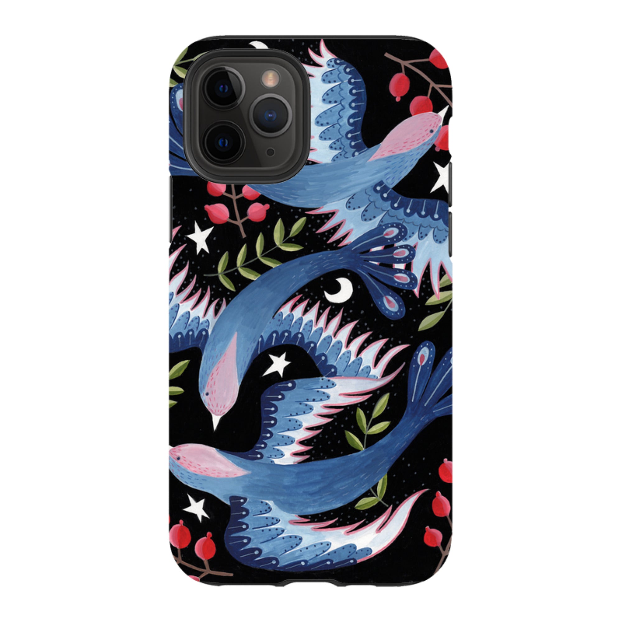 iPhone Tough Case - Soaring Birds By Bex Parkin