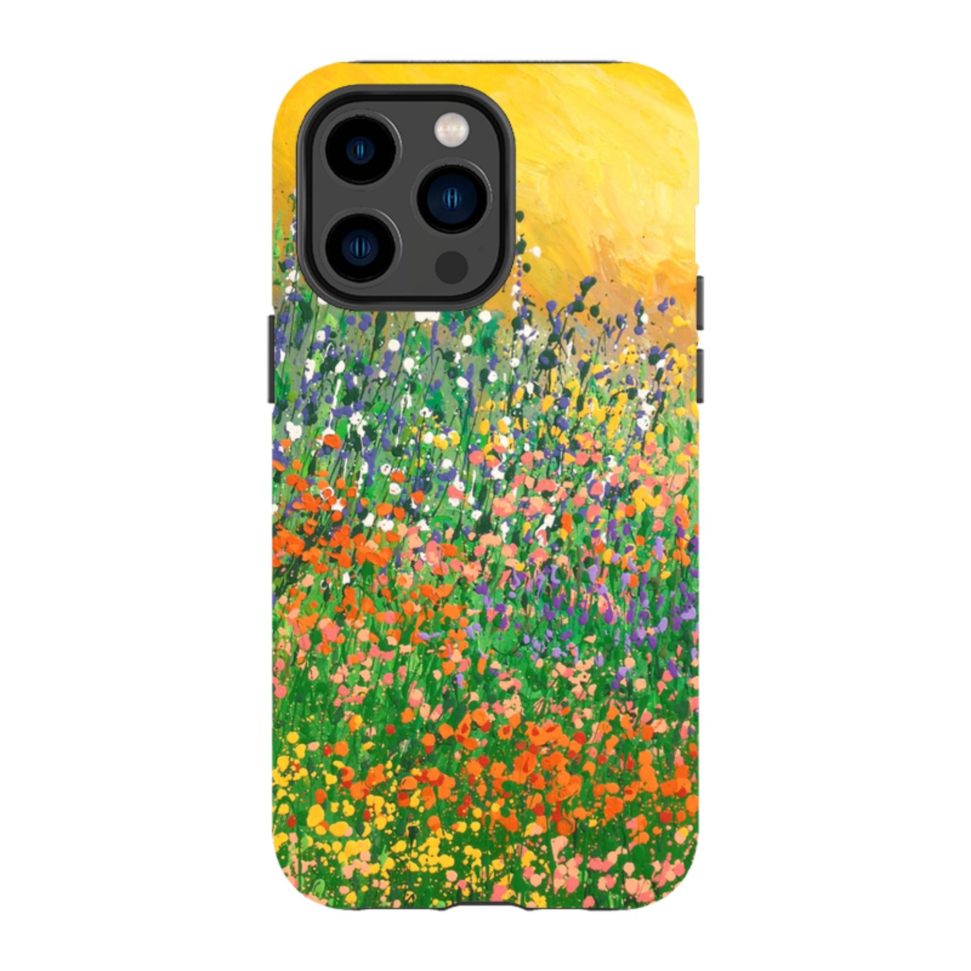 iPhone Tough Case - Sun Garden By Linda Calvert Jacobson