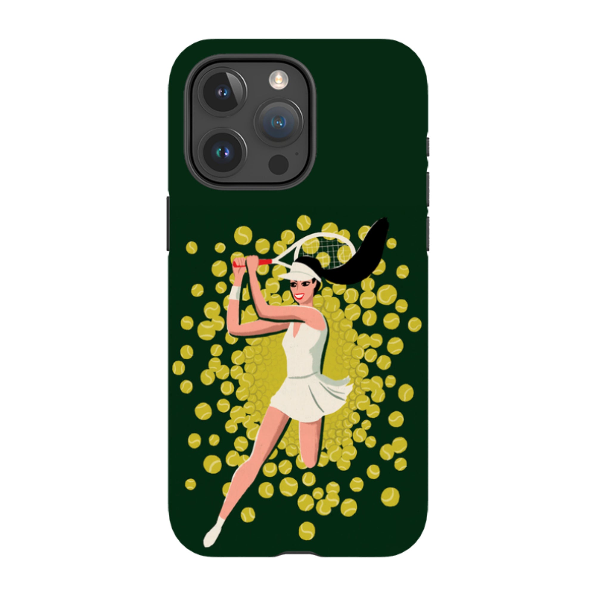 iPhone Tough Case - Tennis Burst