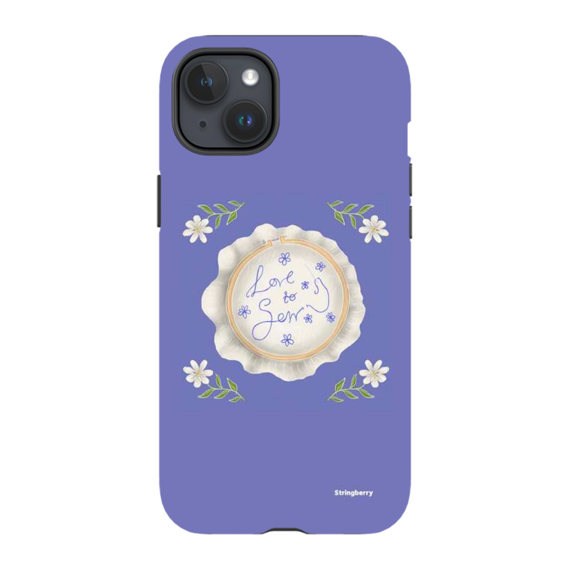 iPhone Tough Case - Love To Sew By Catherine Rowe