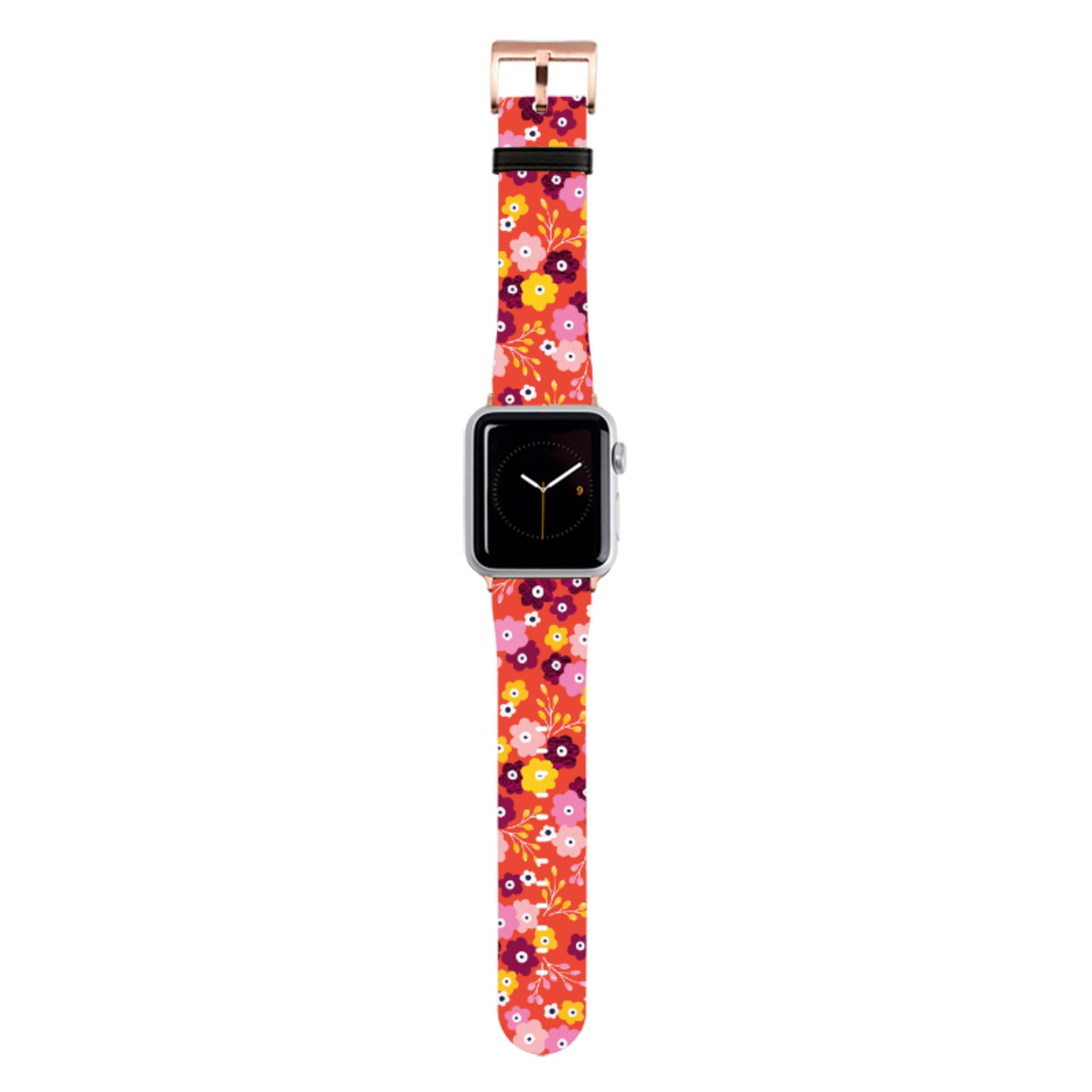 Cherry Blosom IV Apple Watch Strap By Ali Brookes