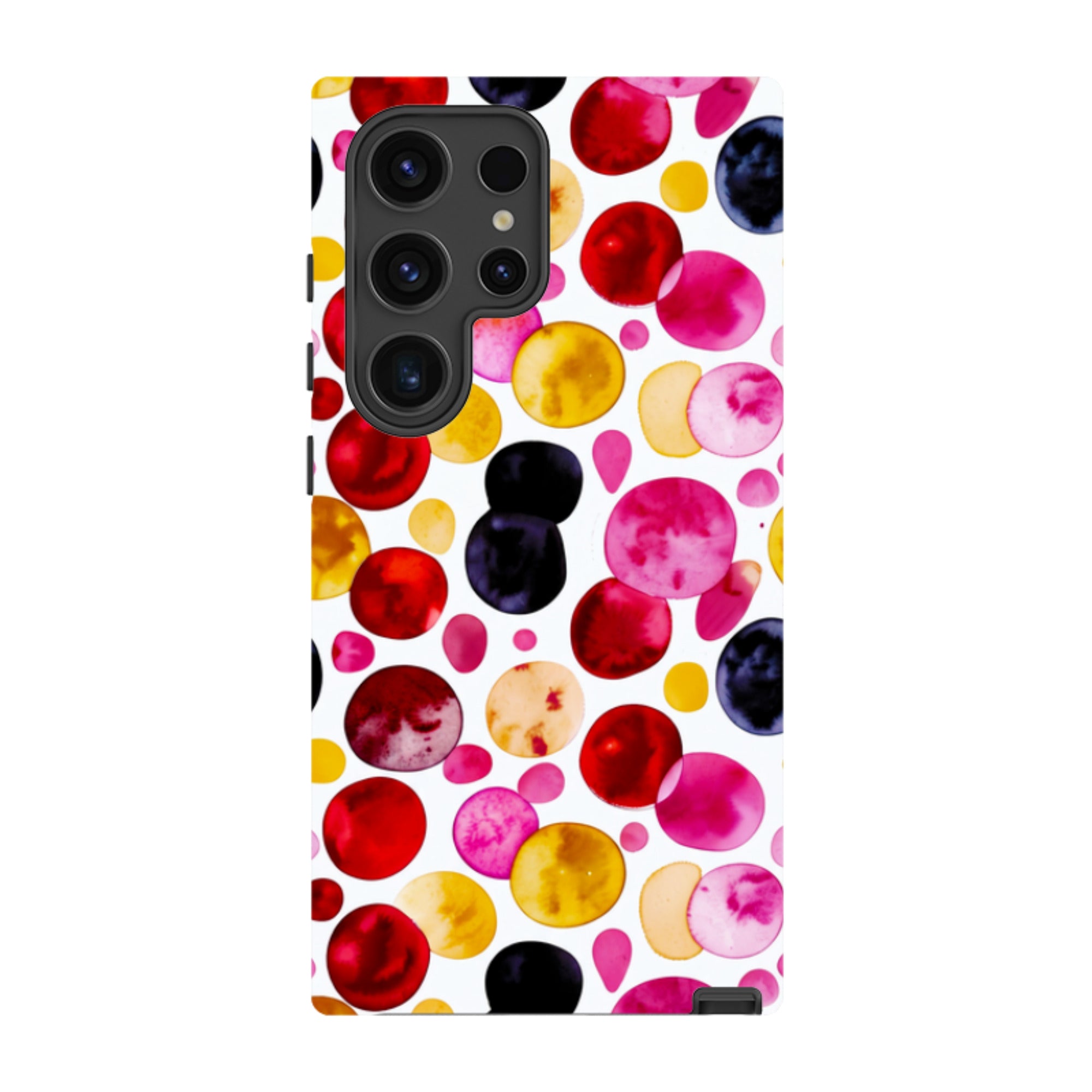 Samsung Tough  Case - Colour Moon Polka