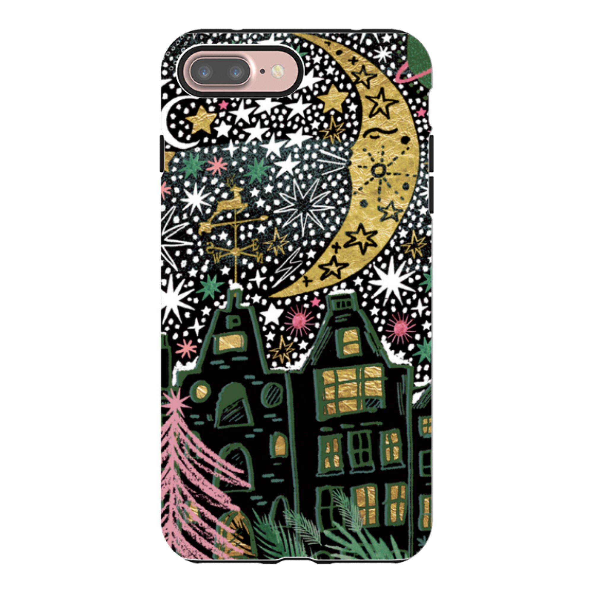iPhone Tough Case - Night Before Xmas II By Emma Frances Grant