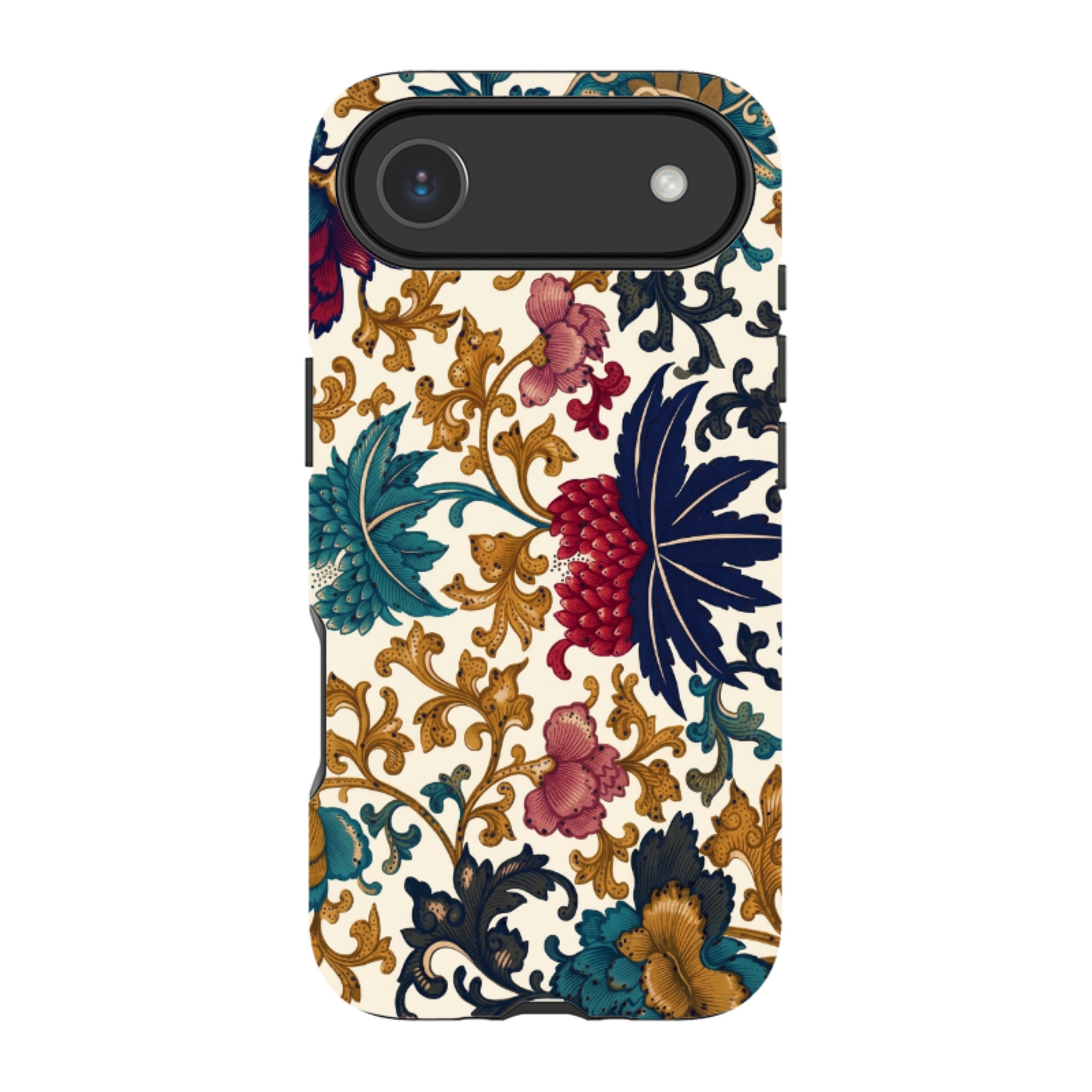 iPhone MagSafe Tough Case - Vintage Damask Floral