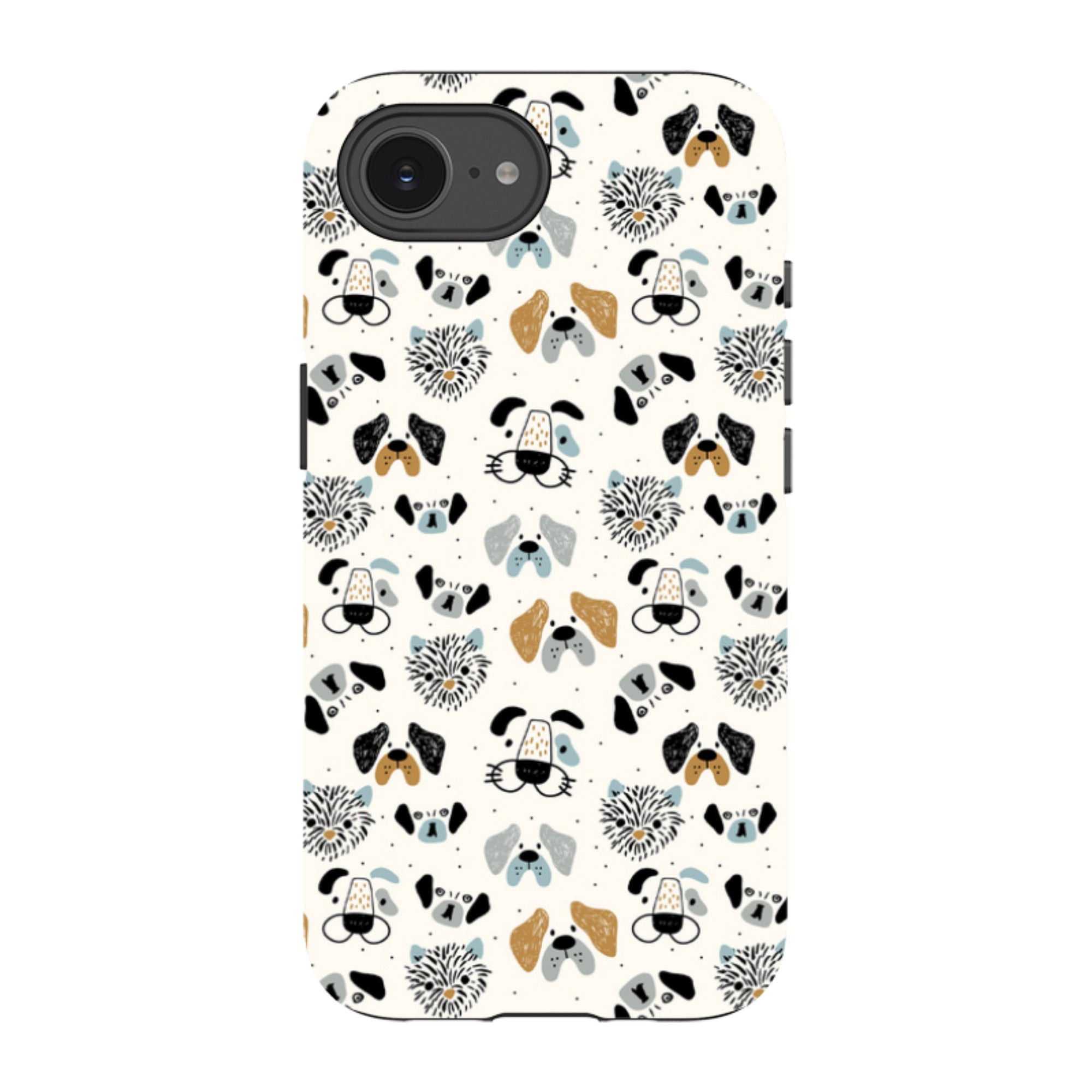 iPhone Tough Case - Dog Pattern Large