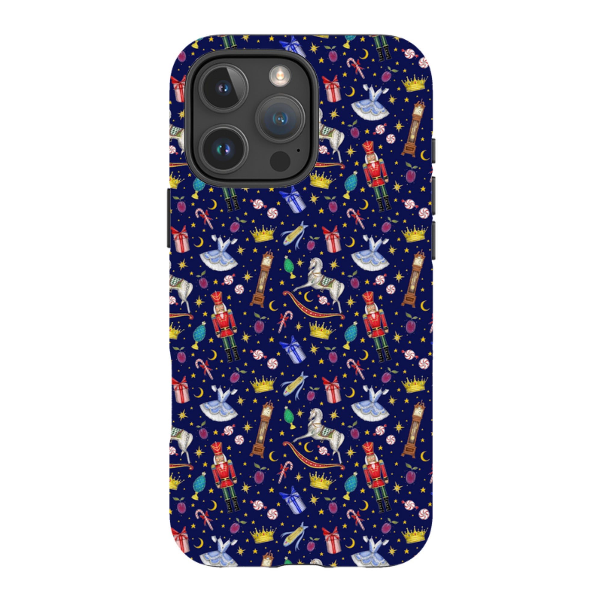 iPhone MagSafe Tough Case - Blue Nut Cracker By Catherine Rowe