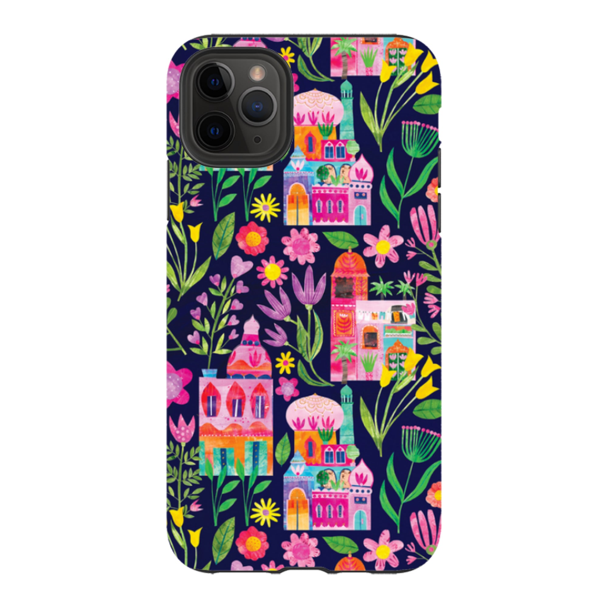 iPhone Tough Case - Indian Summer Dark By Tracey English