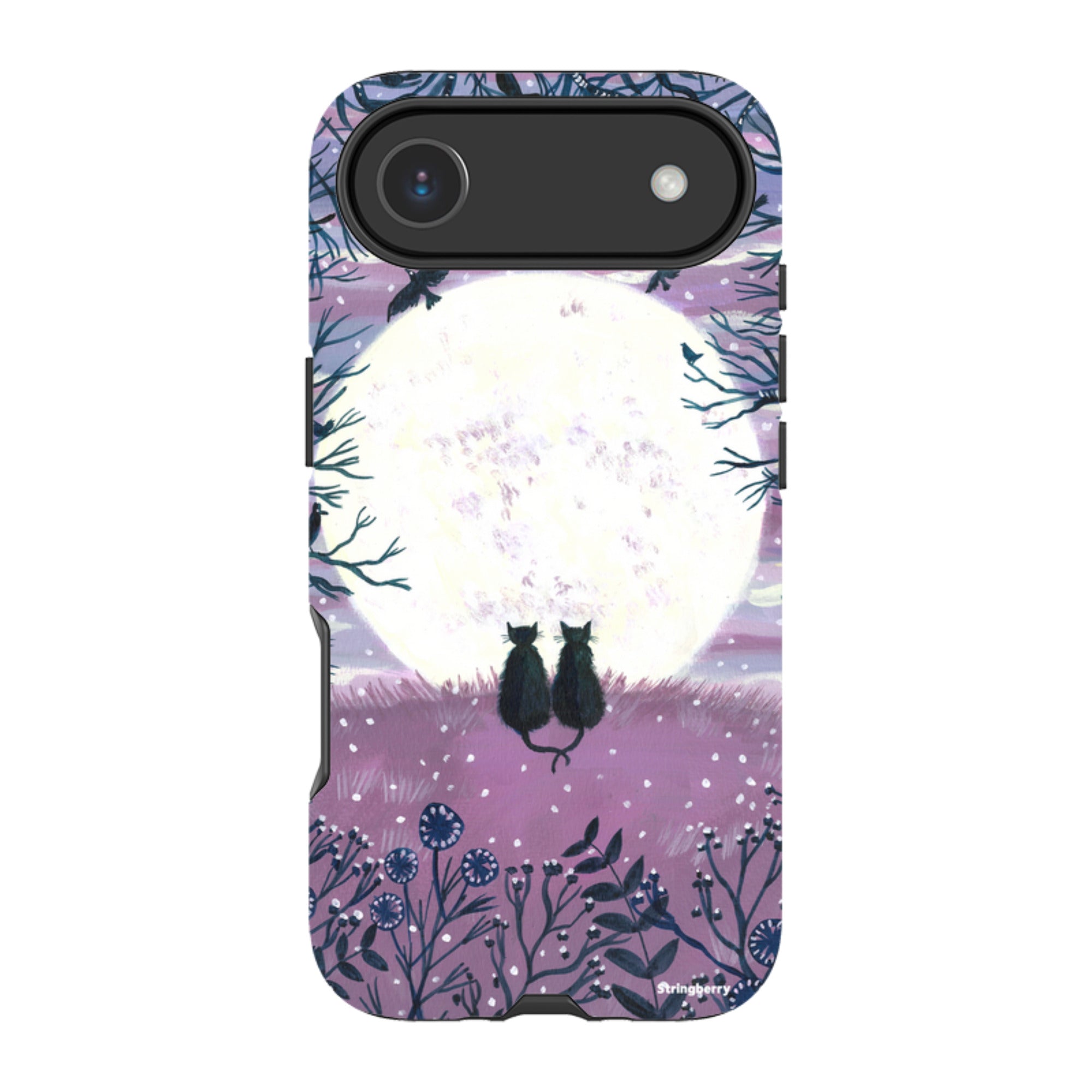 iPhone Tough Case - Winter Cats II By Mary Stubberfield