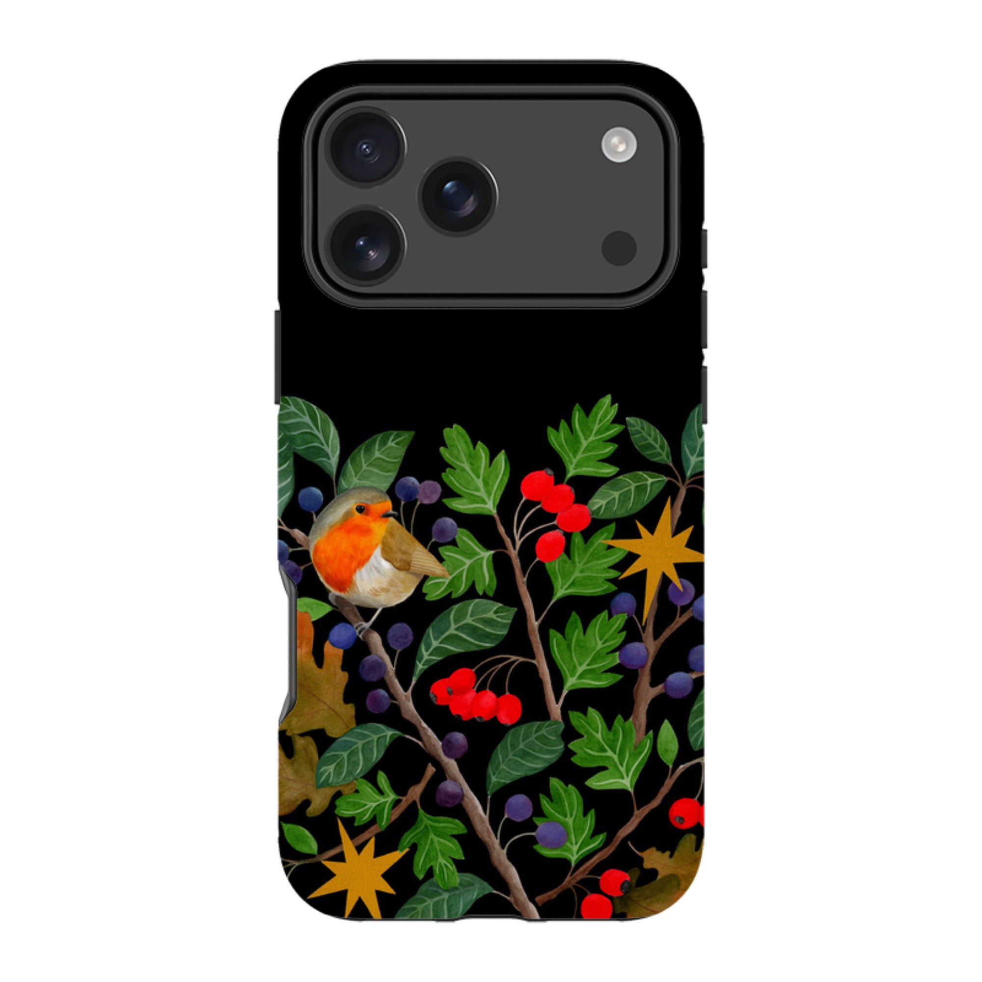 iPhone MagSafe Tough Case - Sloe Robin By Bex Parkin