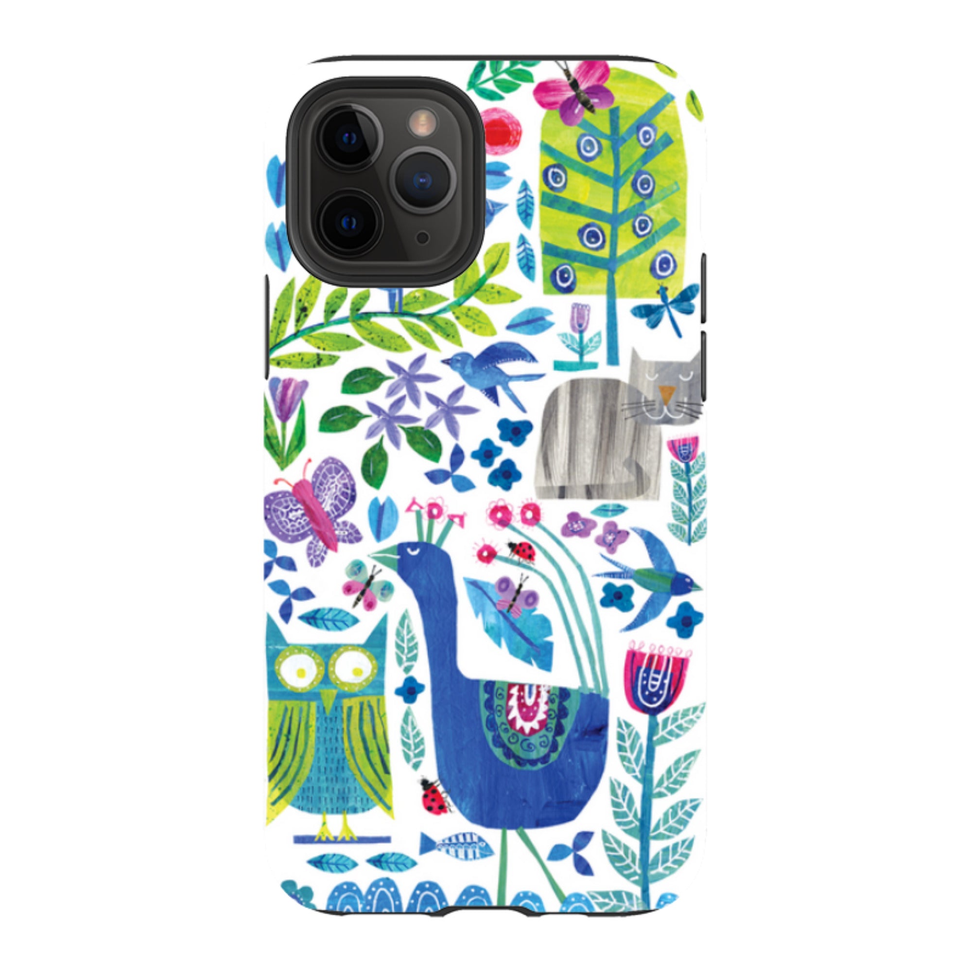 iPhone Tough Case - Back Garden By Tracey English