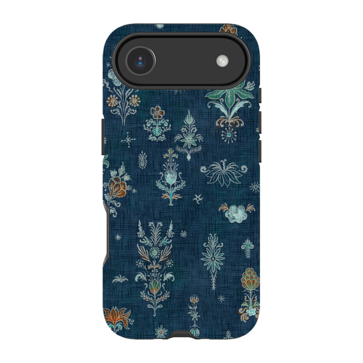 iPhone Tough Case - Jewel Spirit - Navy Rust By Katherine Quinn