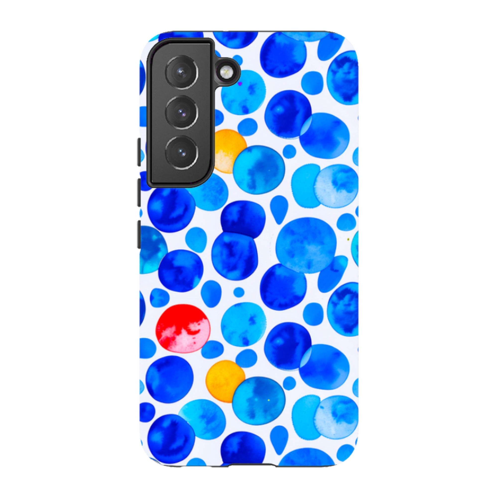 Samsung Tough  Case - Blue Moon Polka