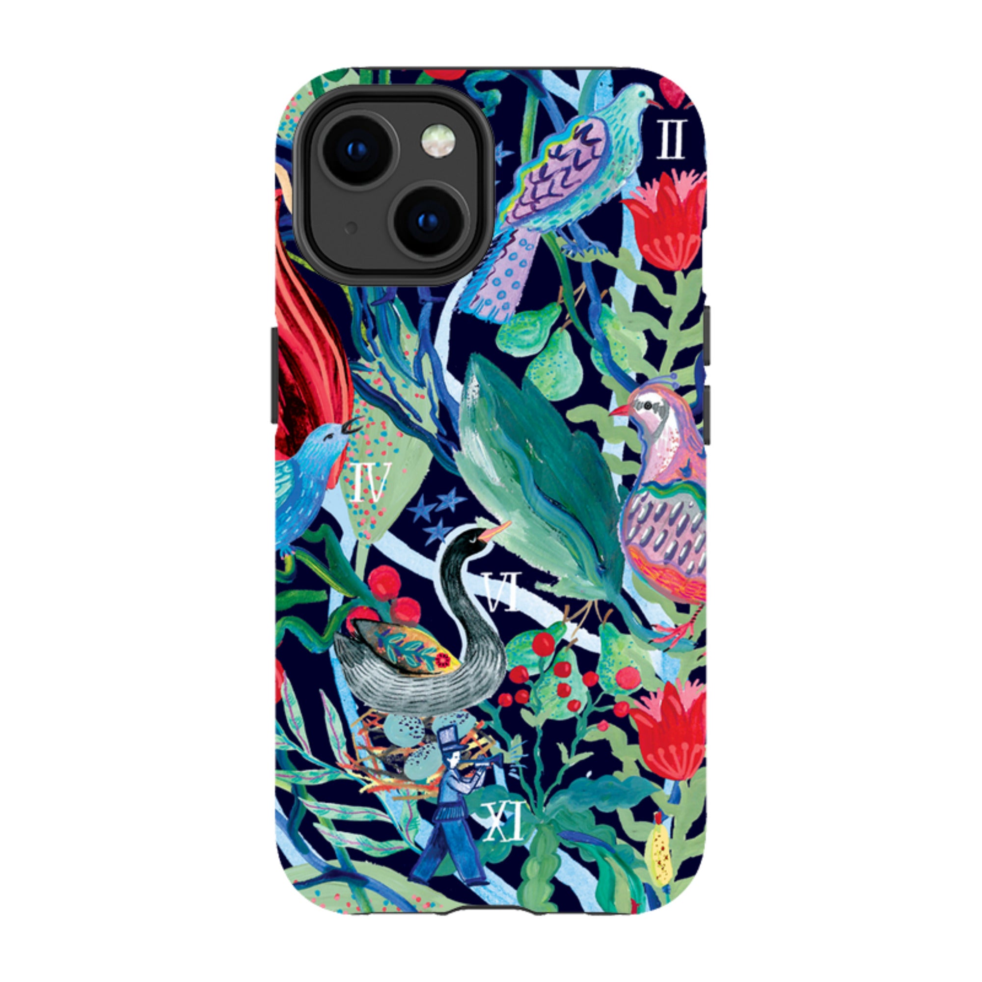 iPhone Tough Case - Christmas Days I By Emma Frances Grant