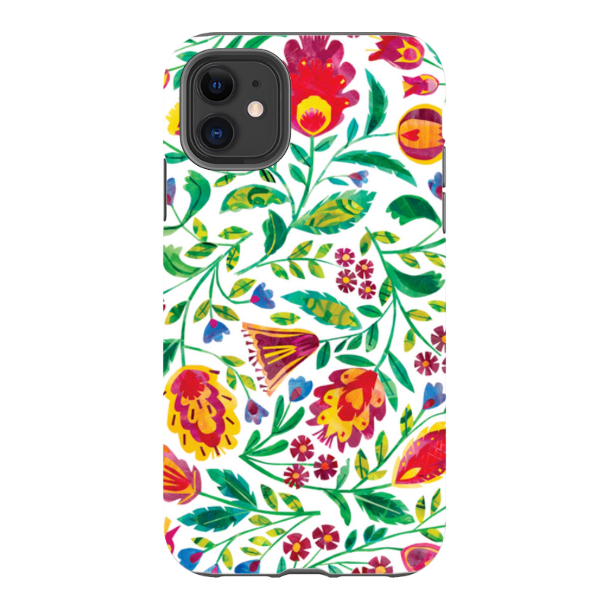 iPhone Tough Case - Folk Pattern By Tracey English