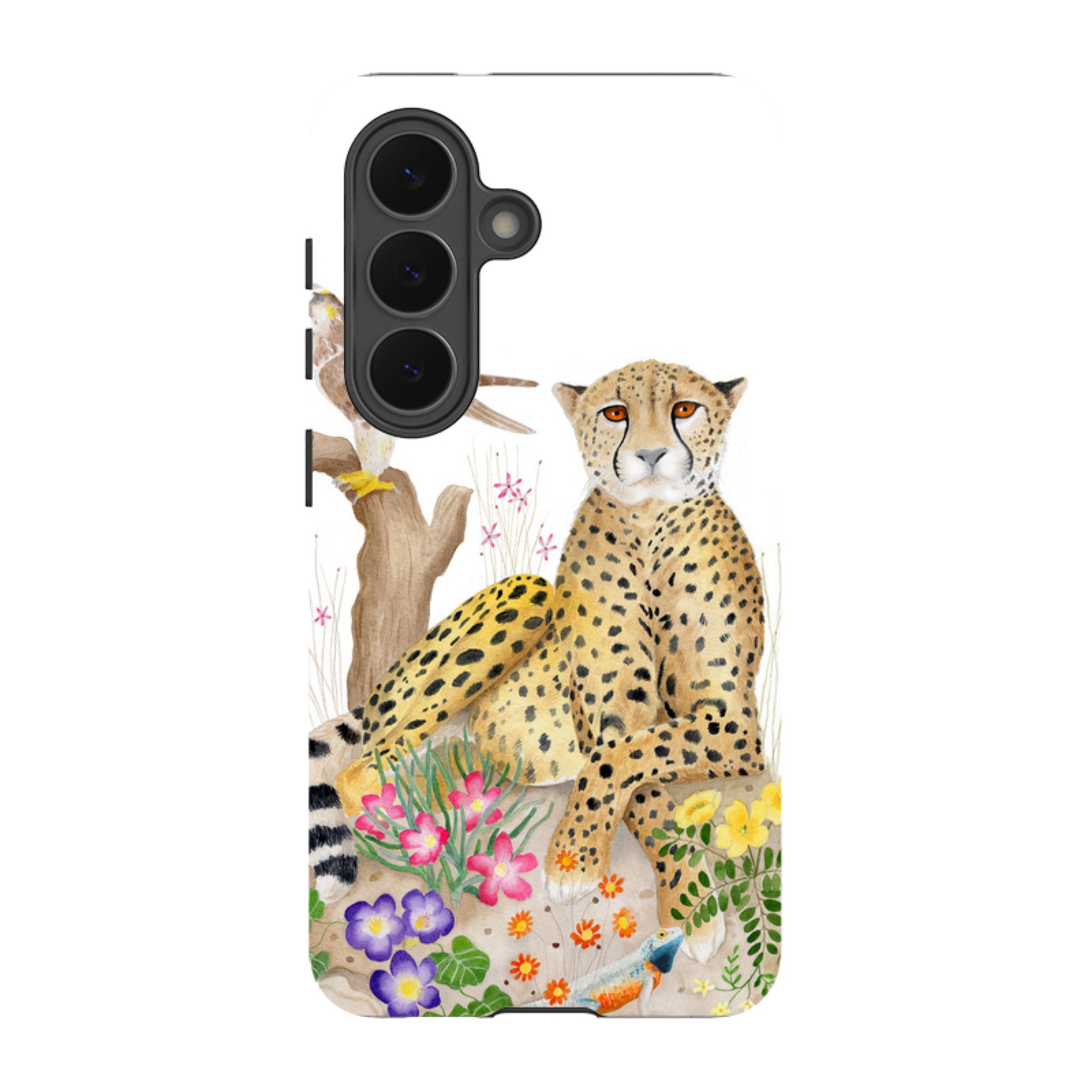 Samsung Tough Case - Botswana Cheetah By Bex Parkin