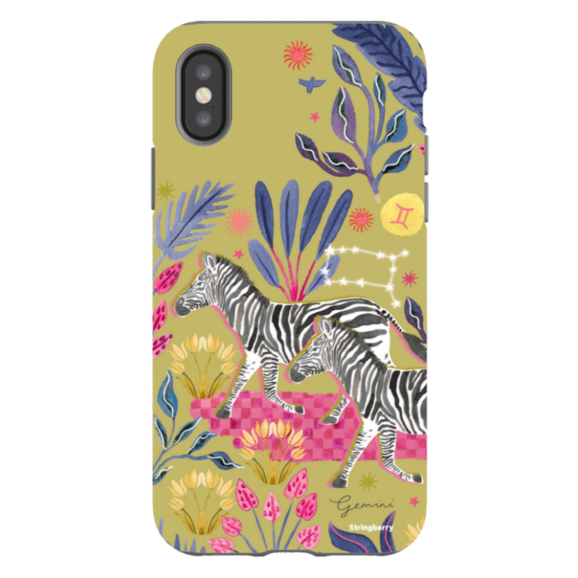 iPhone Tough Case - Gemini By Emma Frances Grant