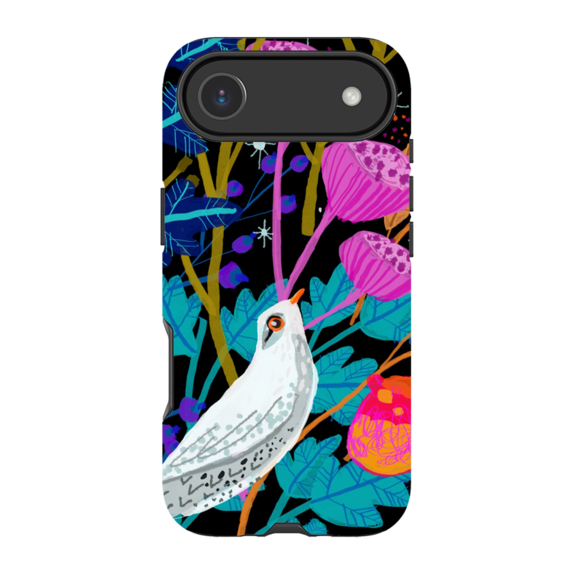 iPhone MagSafe Tough Case -  White Bird By Claire West