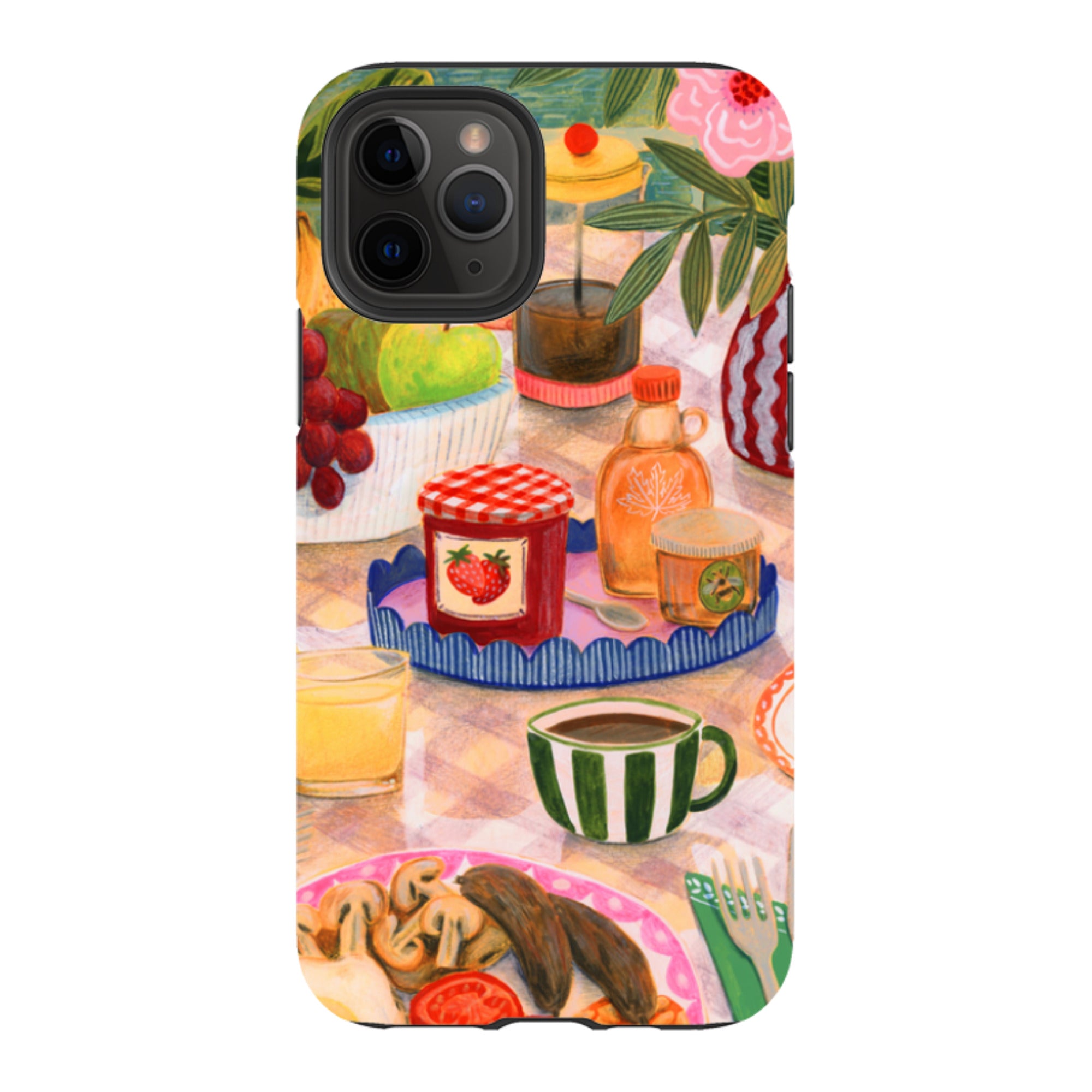 iPhone Tough Case - Holiday Breakfast By Lee Foster Wilson