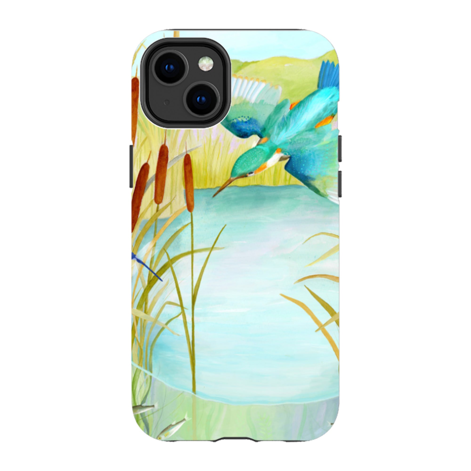 iPhone Tough Case - Kingfisher By Bex Parkin