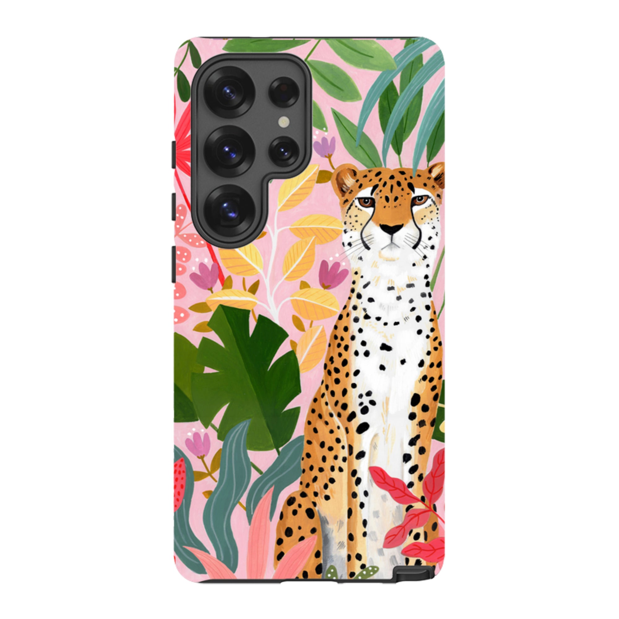 Samsung Tough Case - Cheetah Jungle By Bex Parkin