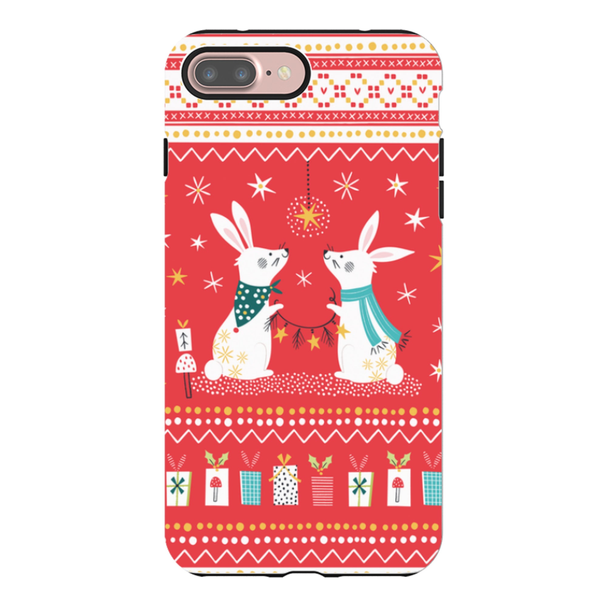 iPhone Tough Case - Rabbits By Ali Brookes