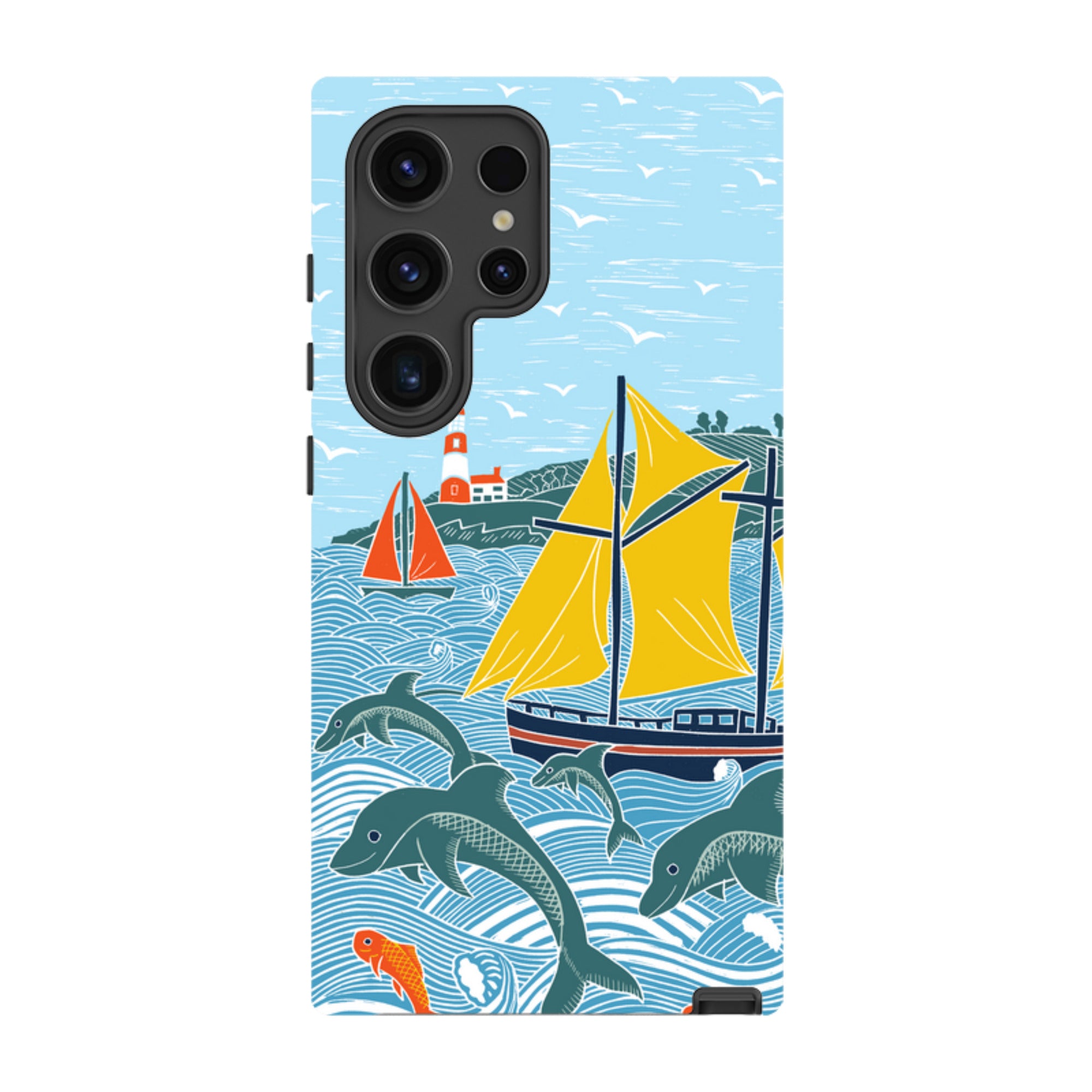 Samsung Tough  Case - Dolphins By Kate heiss