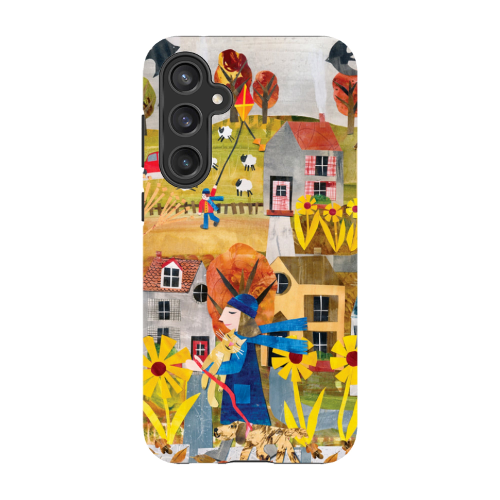 Samsung Tough Case - Autumn Walk By Tracey English