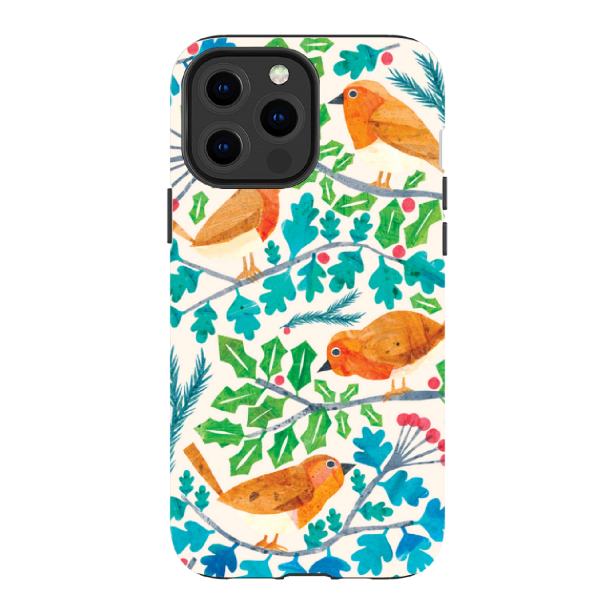 iPhone Tough Case - Robins By Tracey English