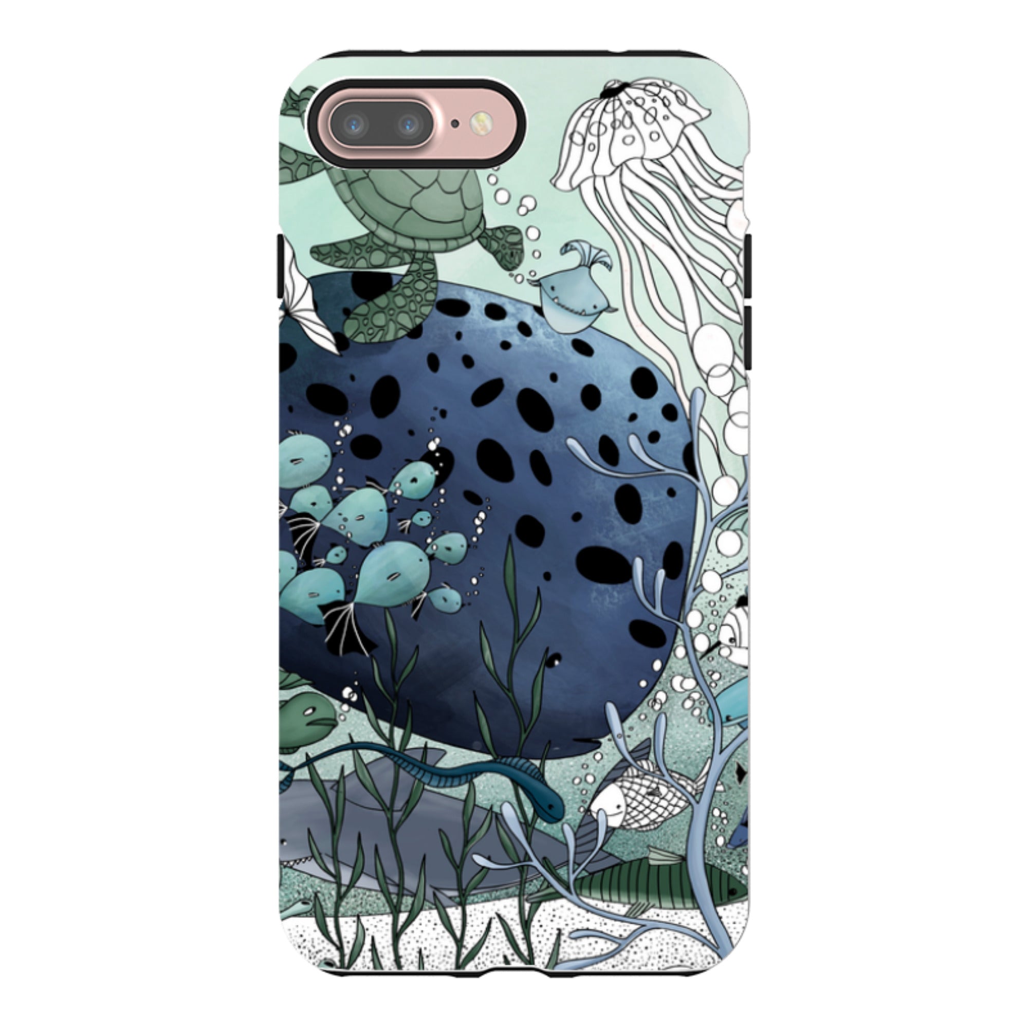 iPhone Tough Case - Sea World By Maja Lindberg