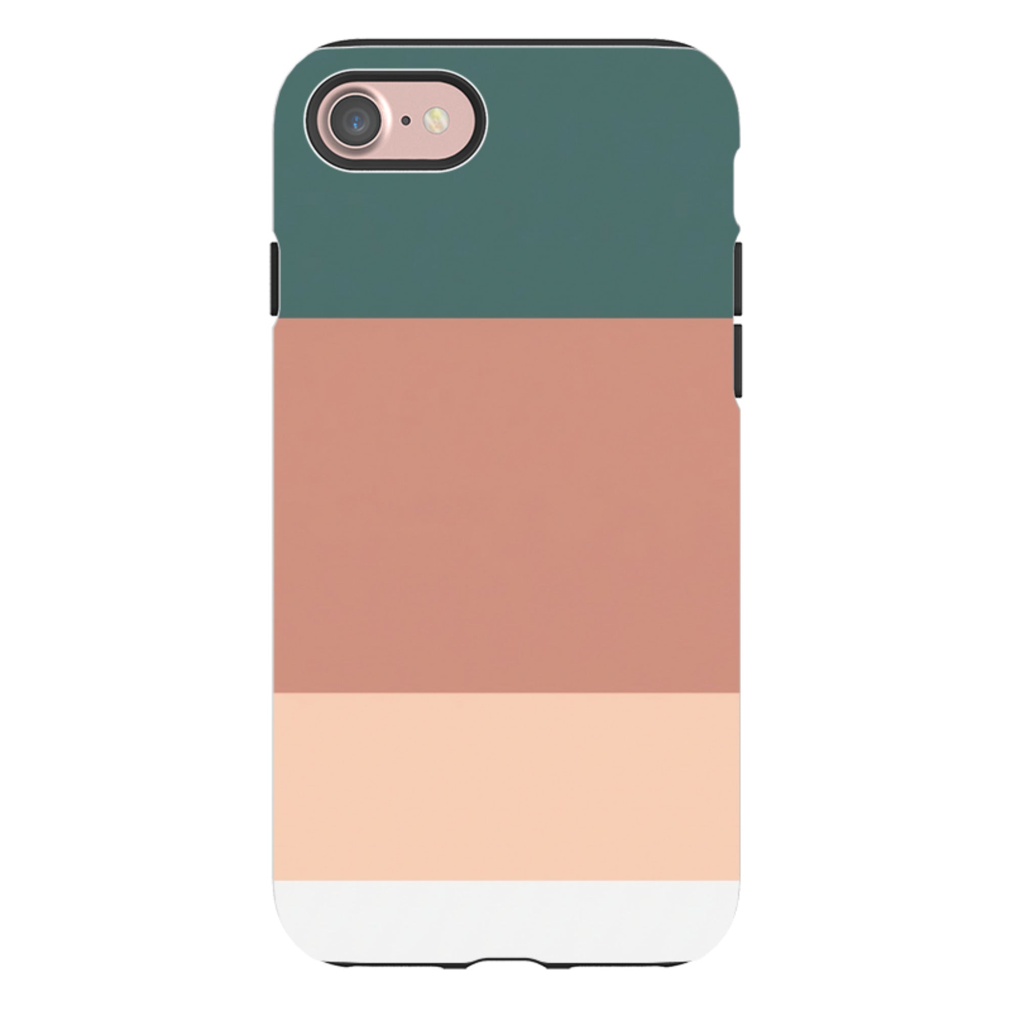iPhone Tough Case - Muted Teal Gradient