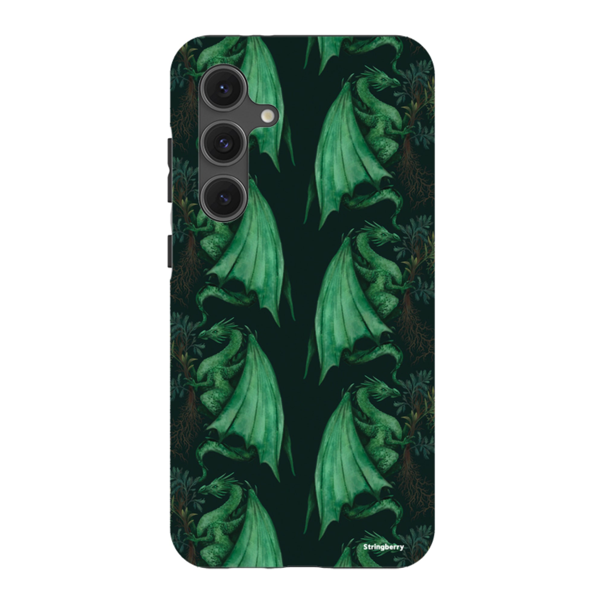 Samsung Tough Case - Arbor Dragon Pattern By Anna Stead