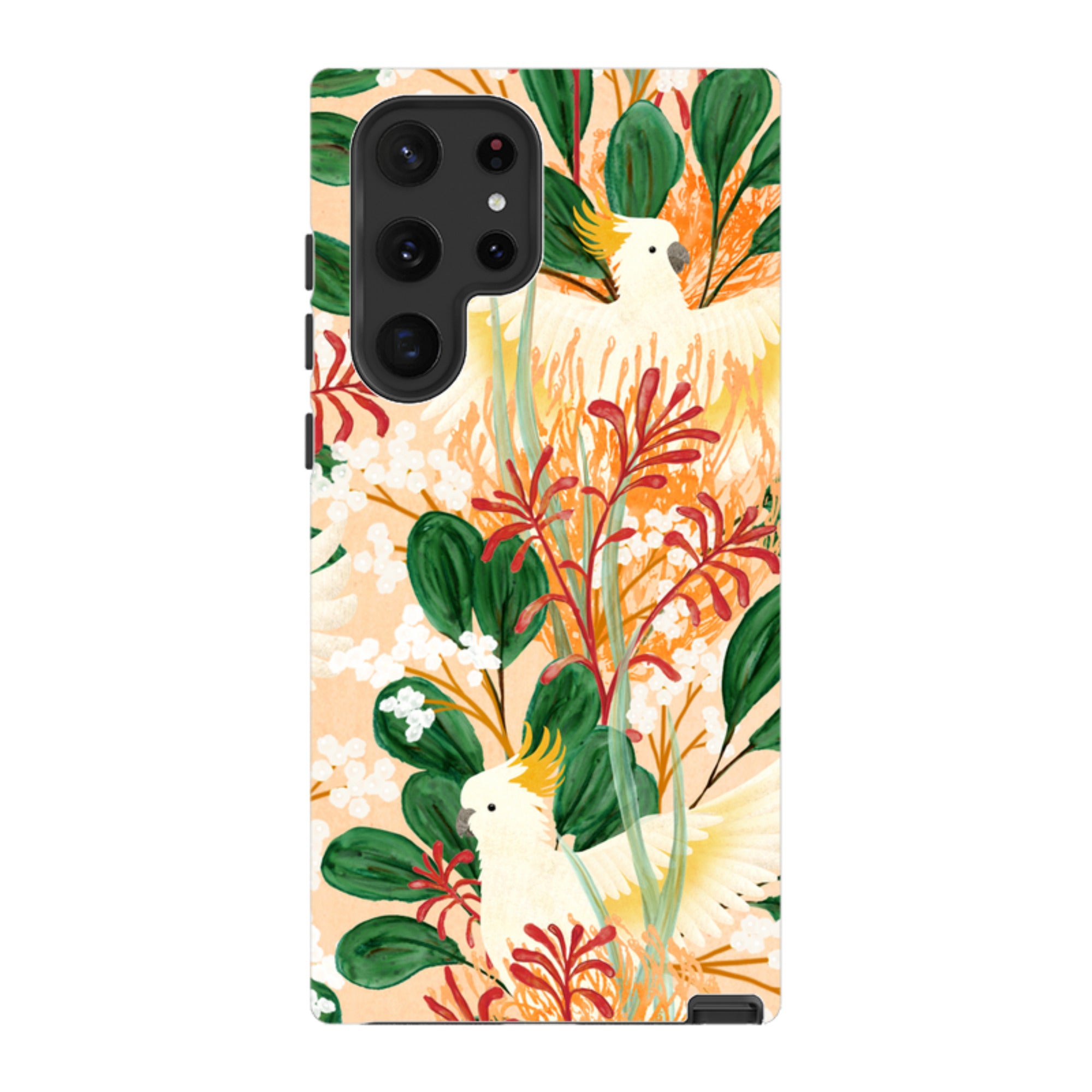 Samsung Tough Case - Cockatoo By Katherine Quinn