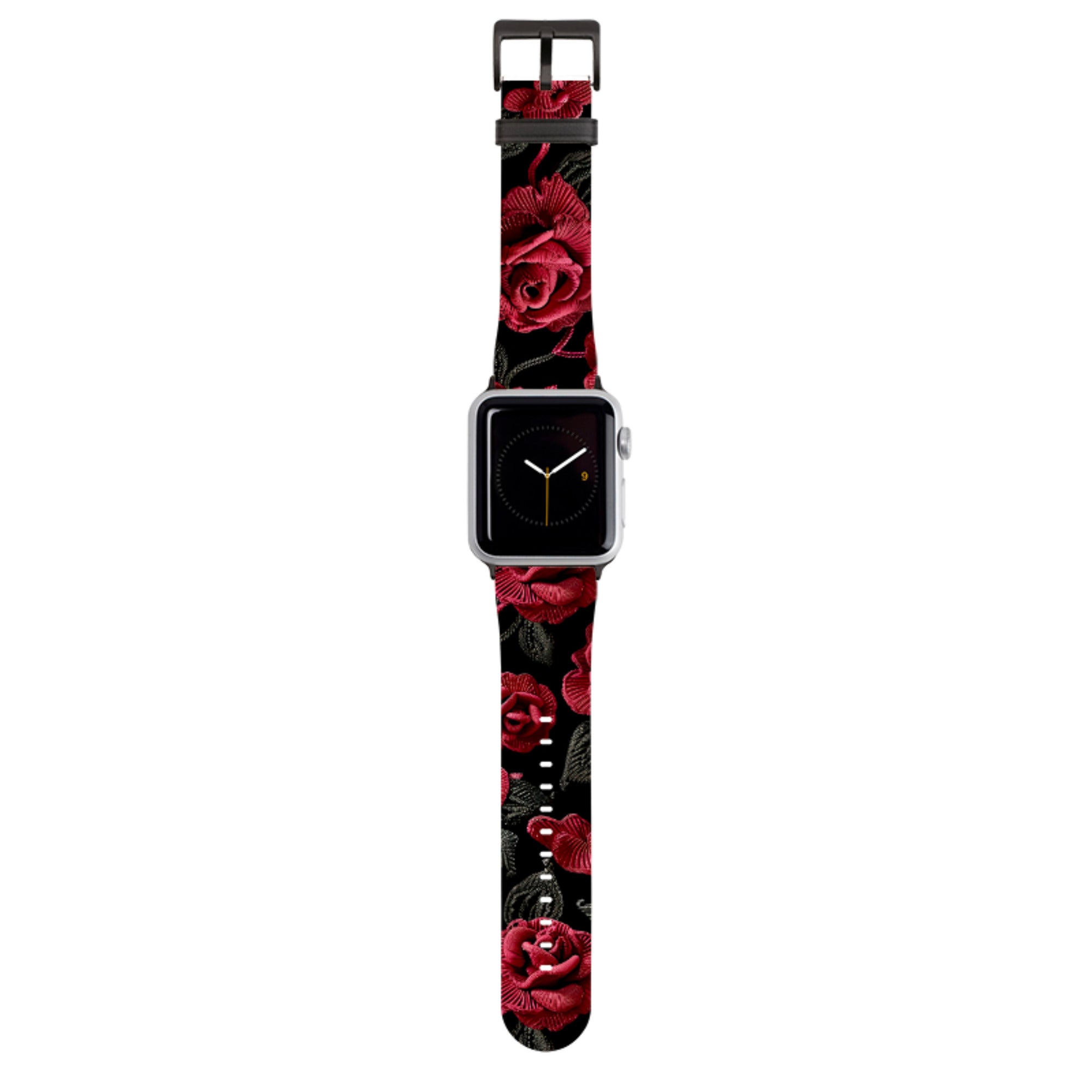 Dark Roses Apple Watch Strap