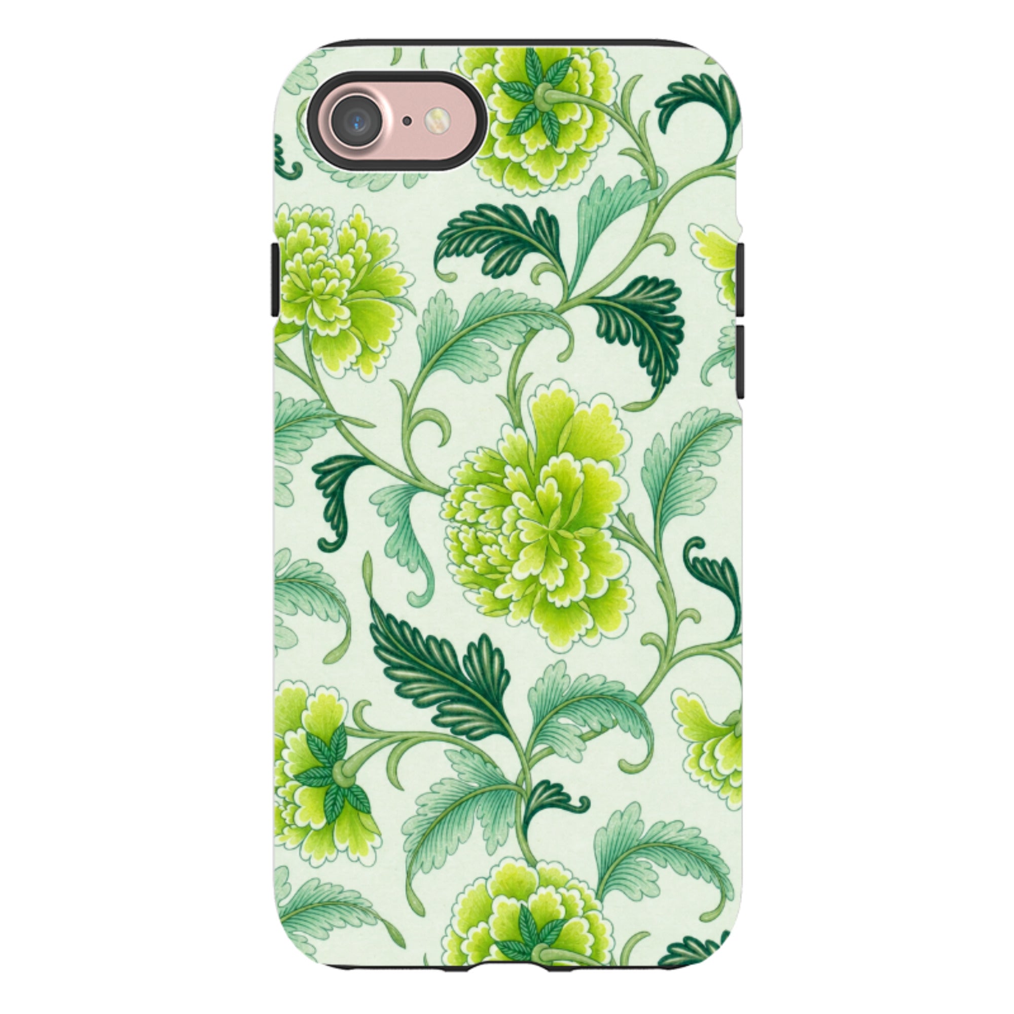 iPhone Tough Case - Sage Green Chinoiserie