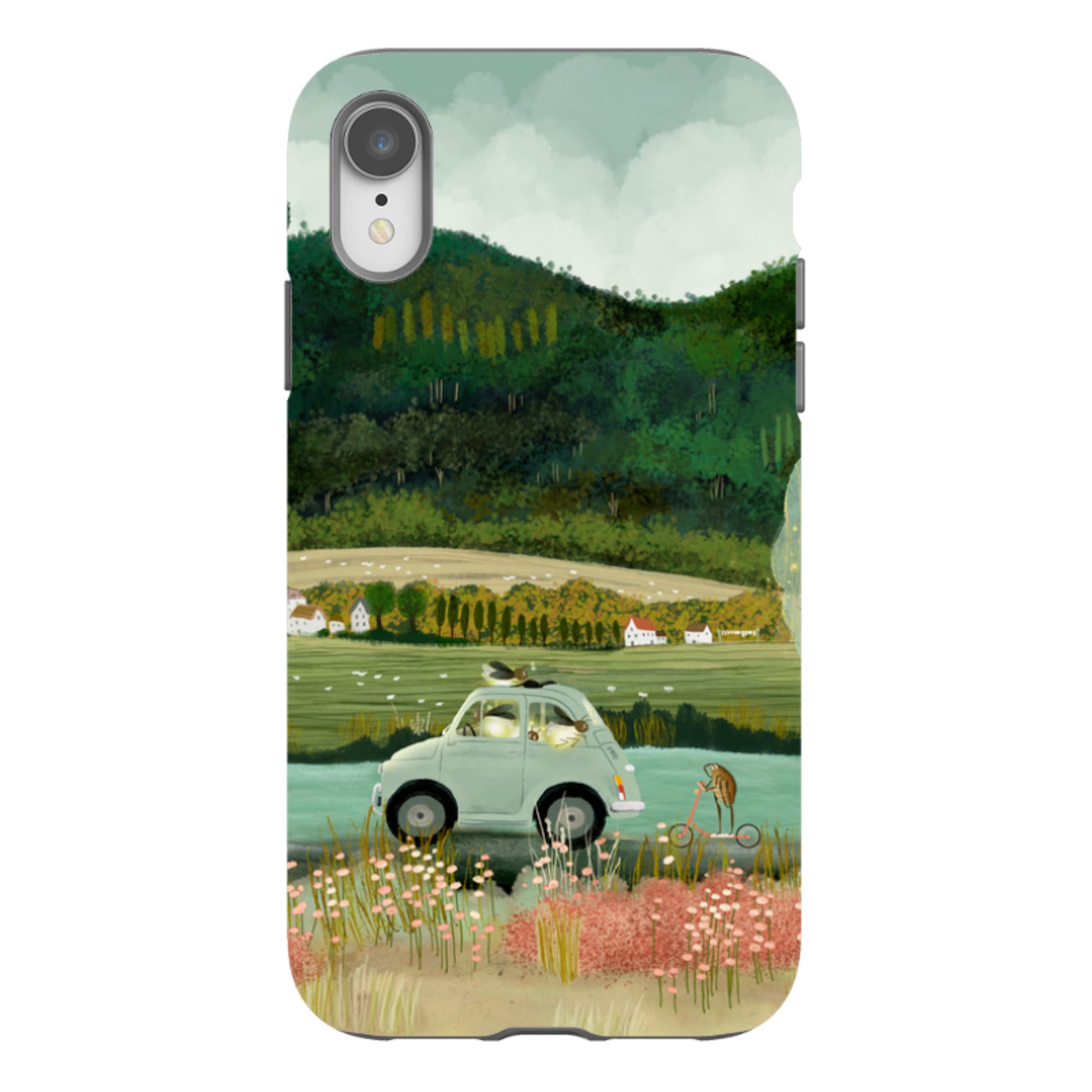 iPhone Tough Case - Lightening Bugs By Katherine Quinn