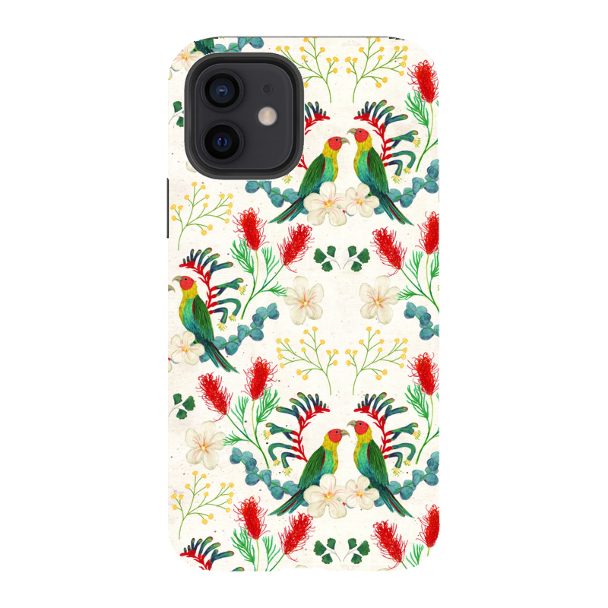iPhone Tough Case - Rainbow Lorikeet By Katherine Quinn