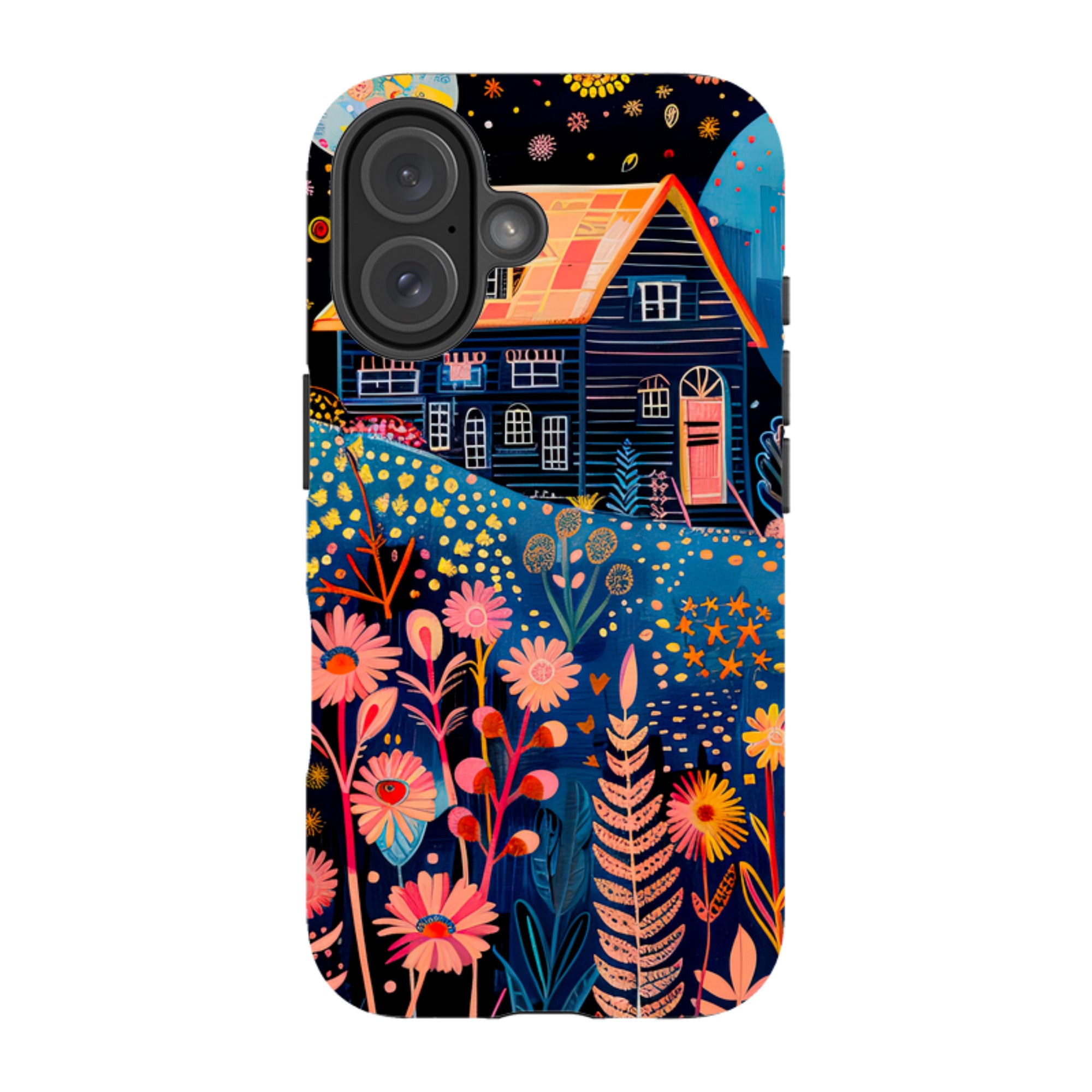 iPhone Case - Folk Art House V