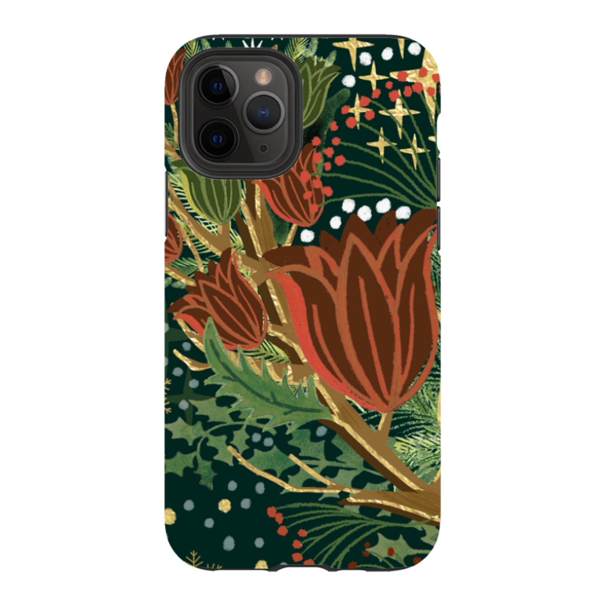 iPhone Tough Case - Winter Deer II By Emma Frances Grant