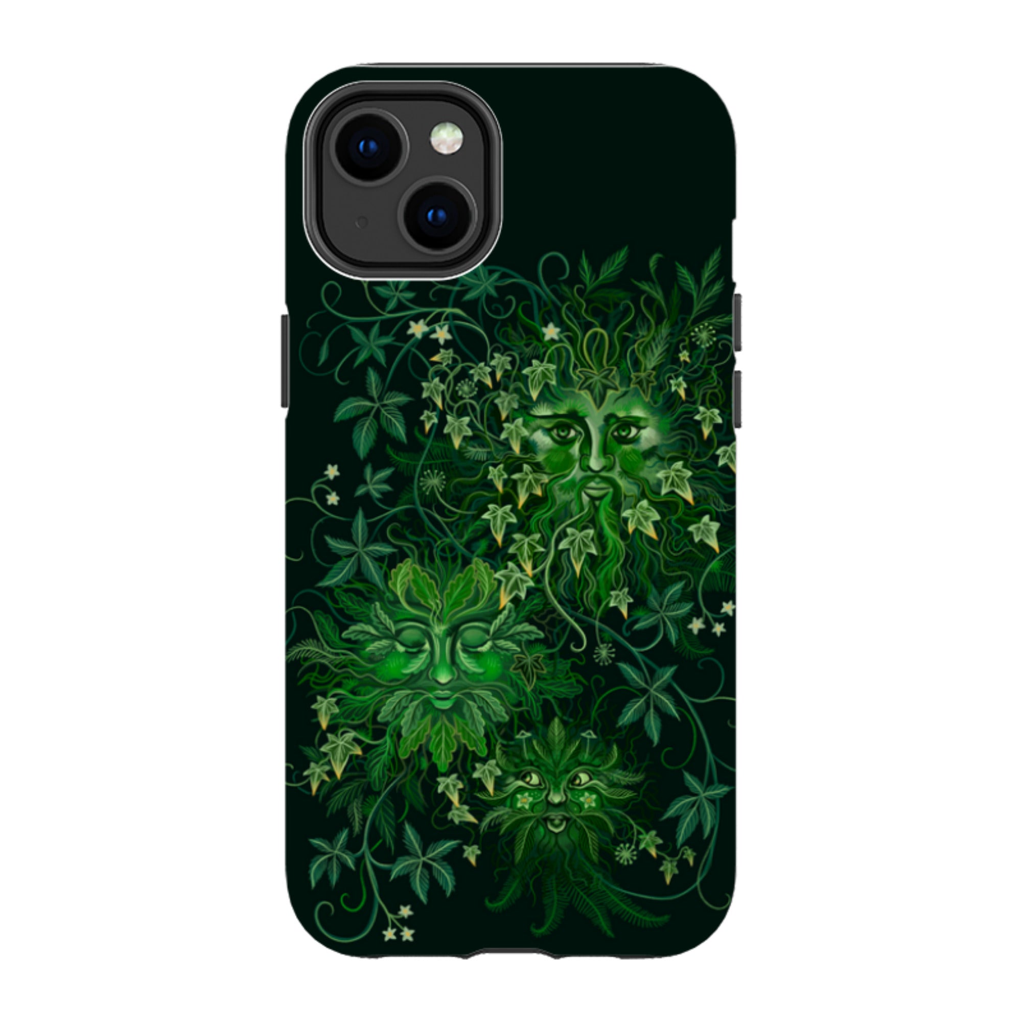 iPhone MagSafe Tough Case - Green Man By Anna Stead