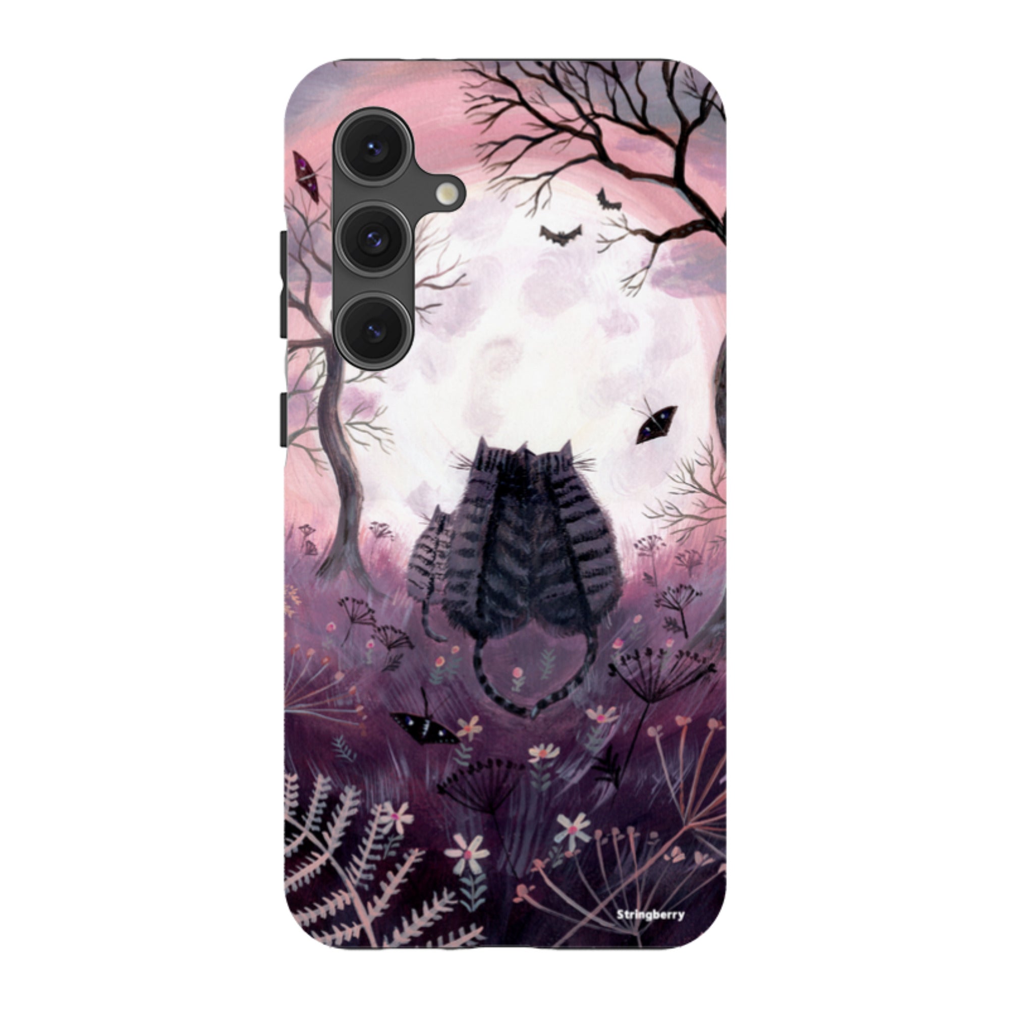 Samsung Tough Case - Spooky Cats By Mary Stubberfield