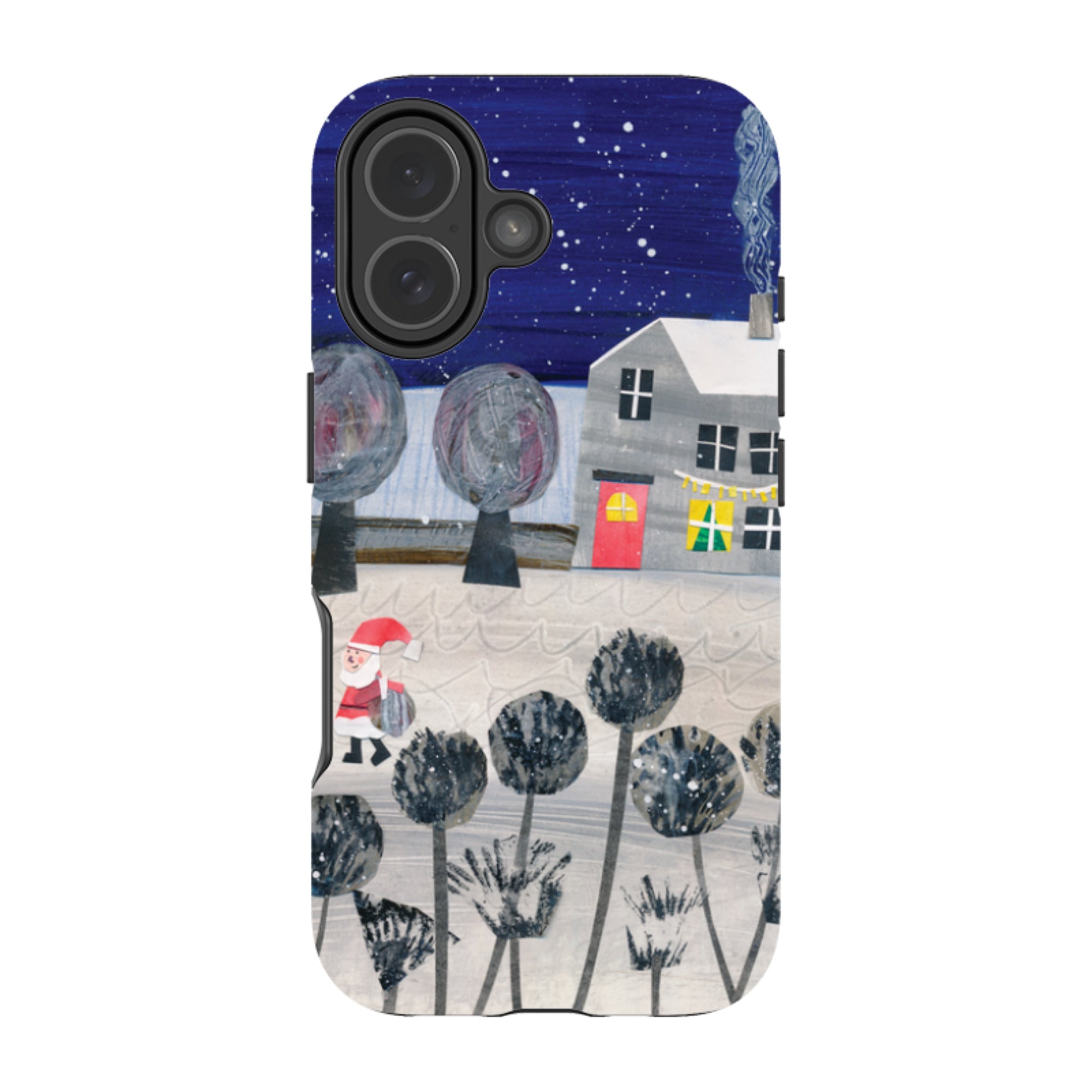 iPhone MagSafe Tough Case - Santa By Tracey English