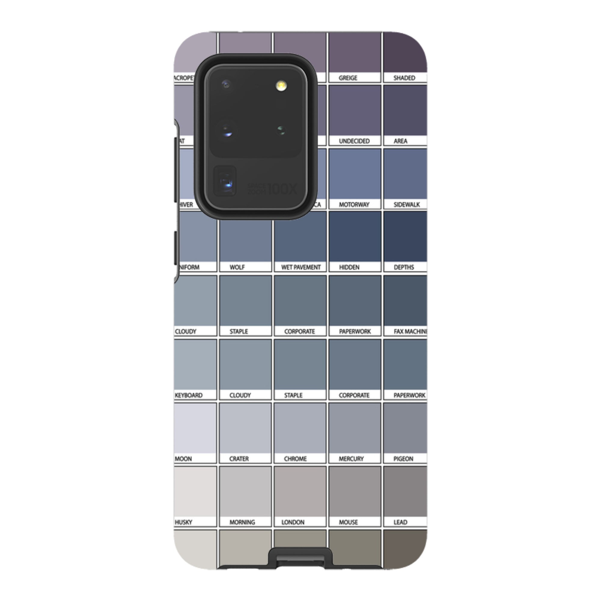 Samsung Tough Case - Grey Chromology By Kitty Joseph