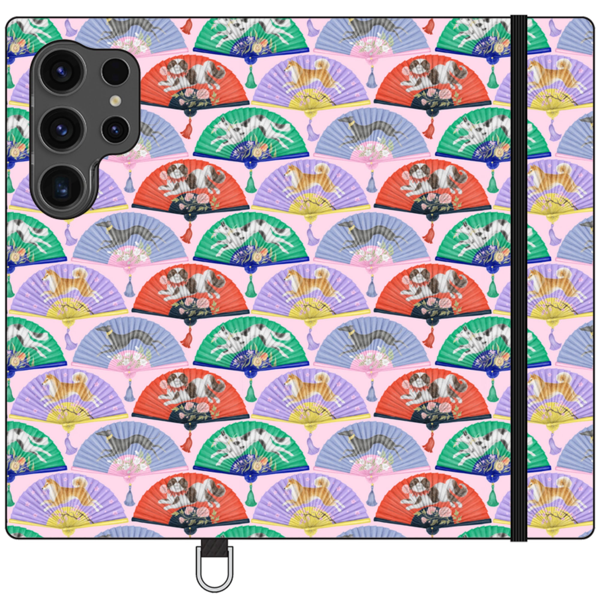Dog Fan Wallet Case By Catherine Rowe