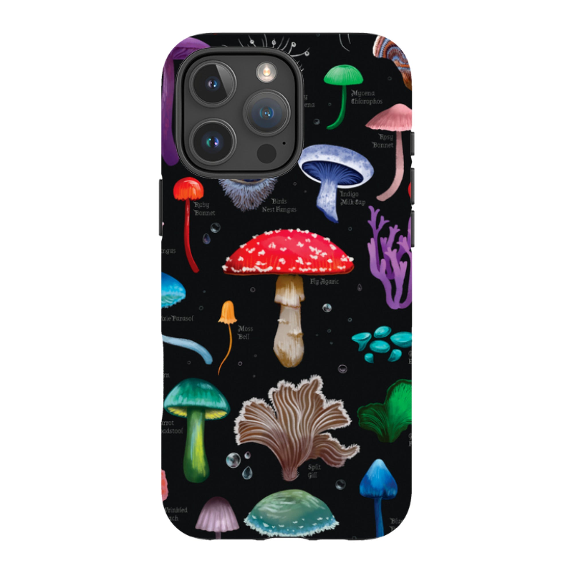 iPhone MagSafe Tough Case - Mushrooms By Anna Stead