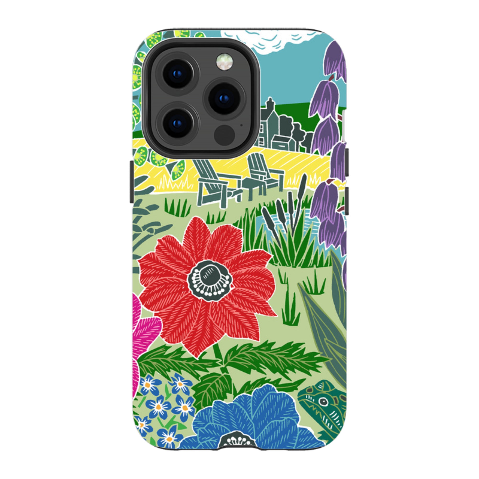 iPhone Tough Case - Camassias By kate Heiss