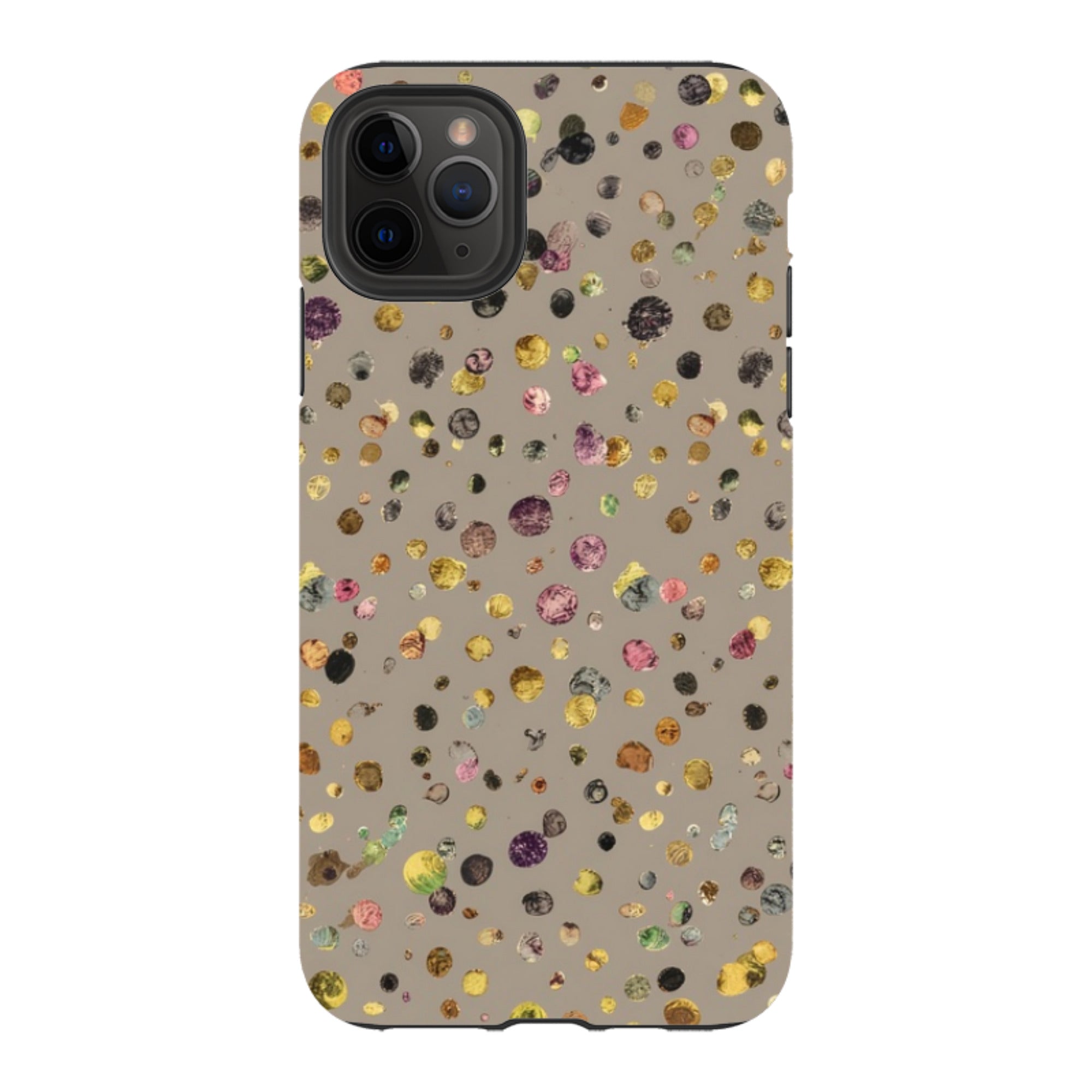 iPhone Case - Grey Polka
