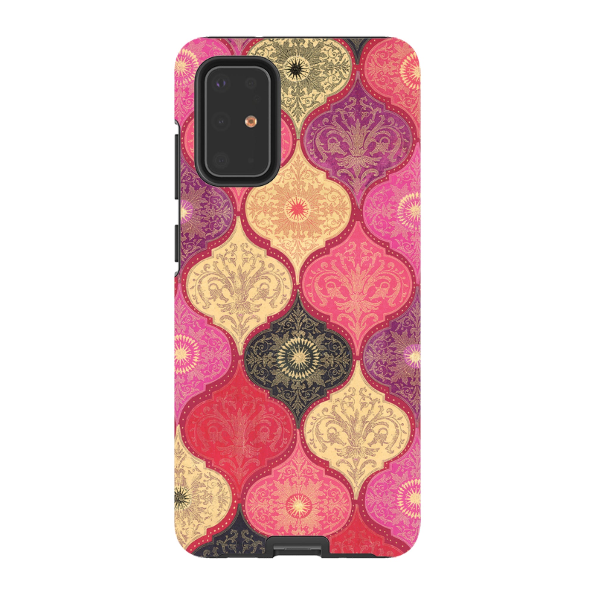 Samsung Tough Case - Red Damask By Jehane