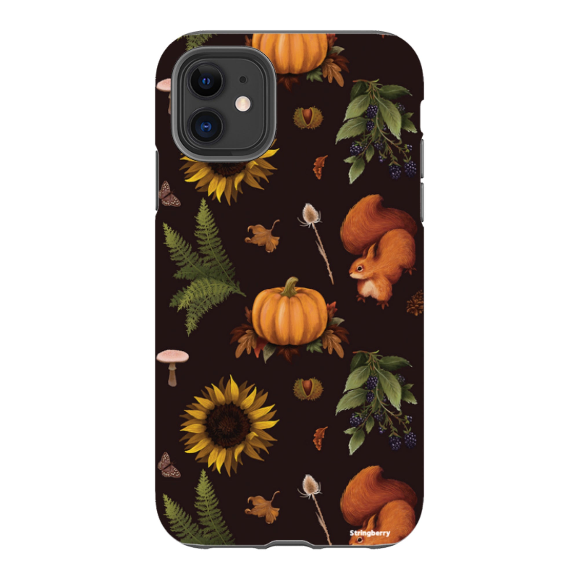 iPhone Tough Case - Autumn Pattern I By Anna Stead