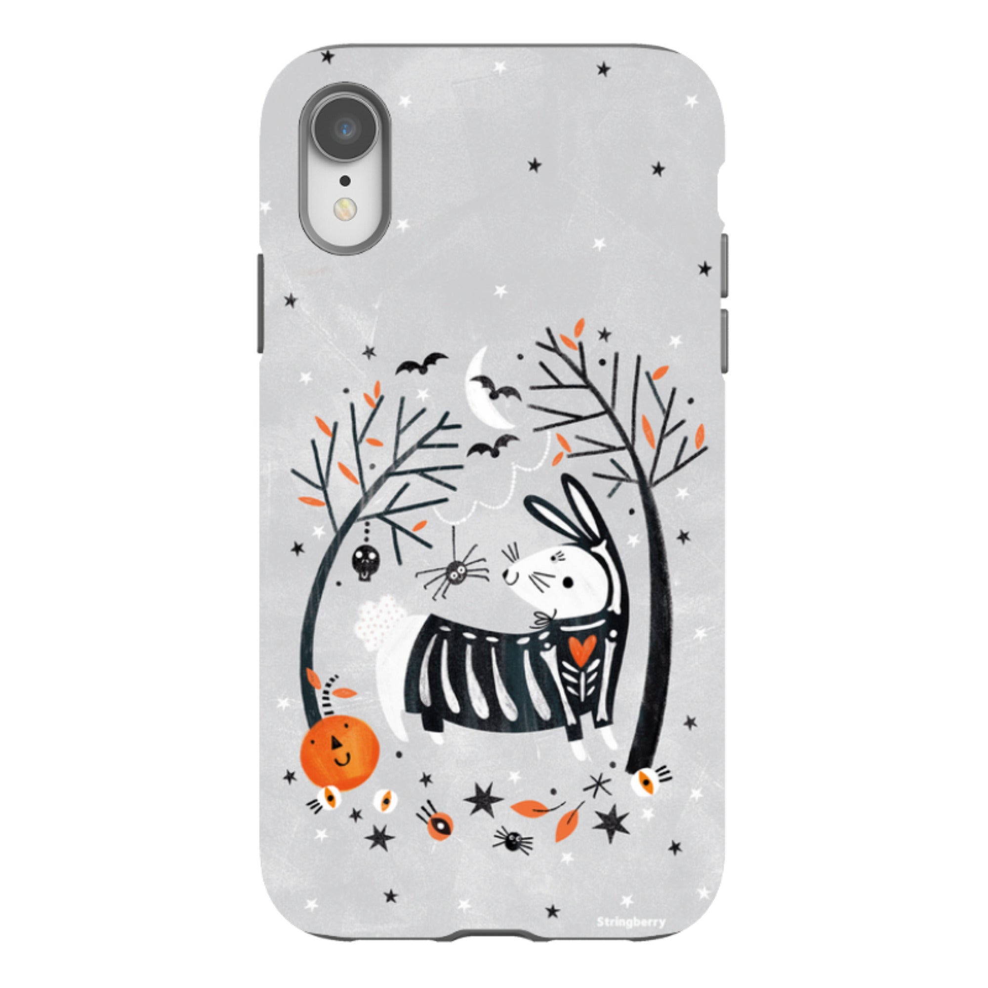iPhone Tough Case - Spooky Rabbit By Ali Brookes