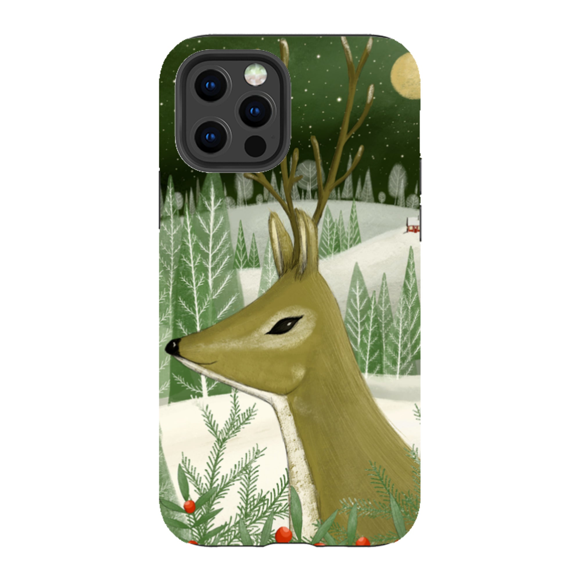 iPhone Tough Case - Reindeer By Maja Lindberg